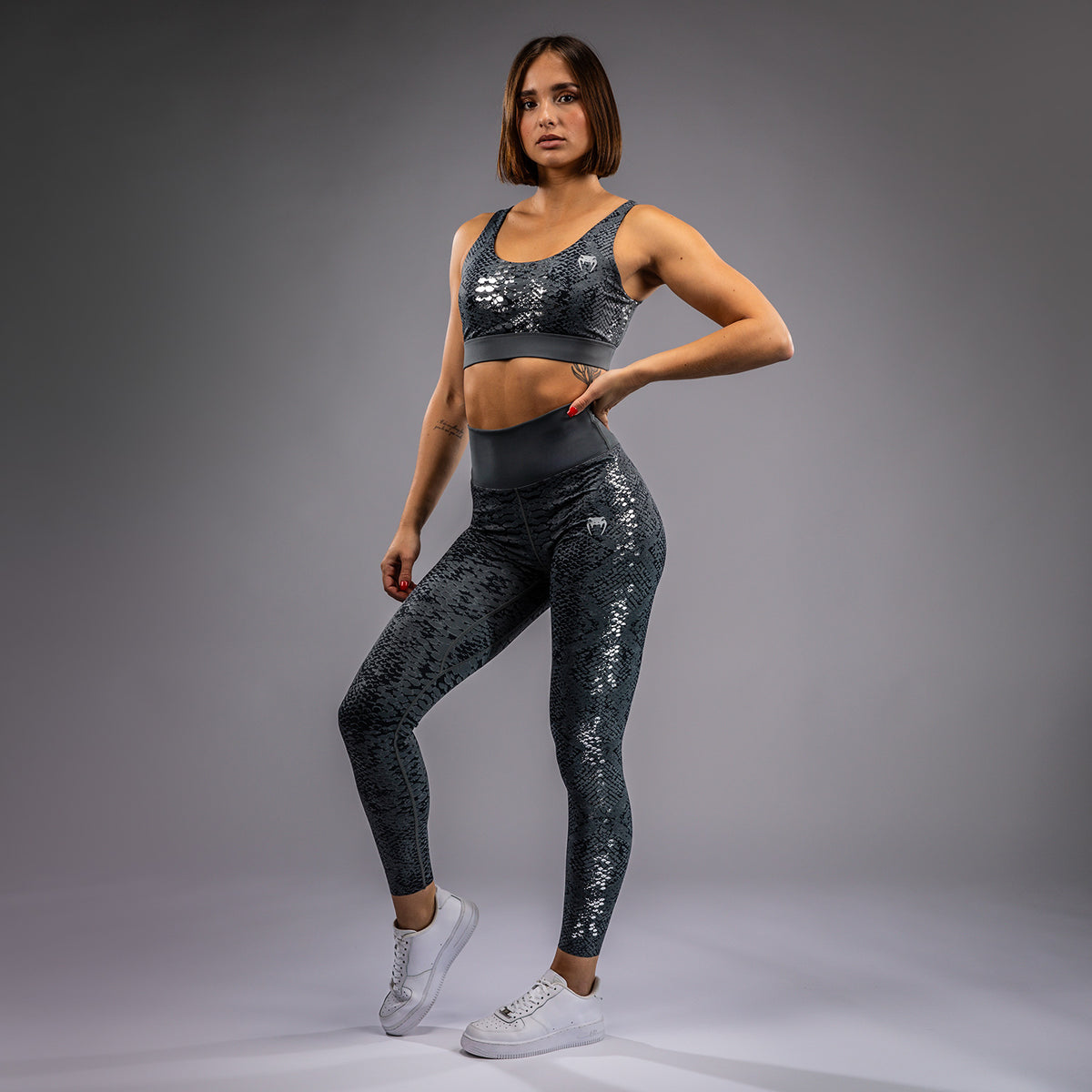 Venum Amazonia Frauen Leggings - Dunkelgrau
