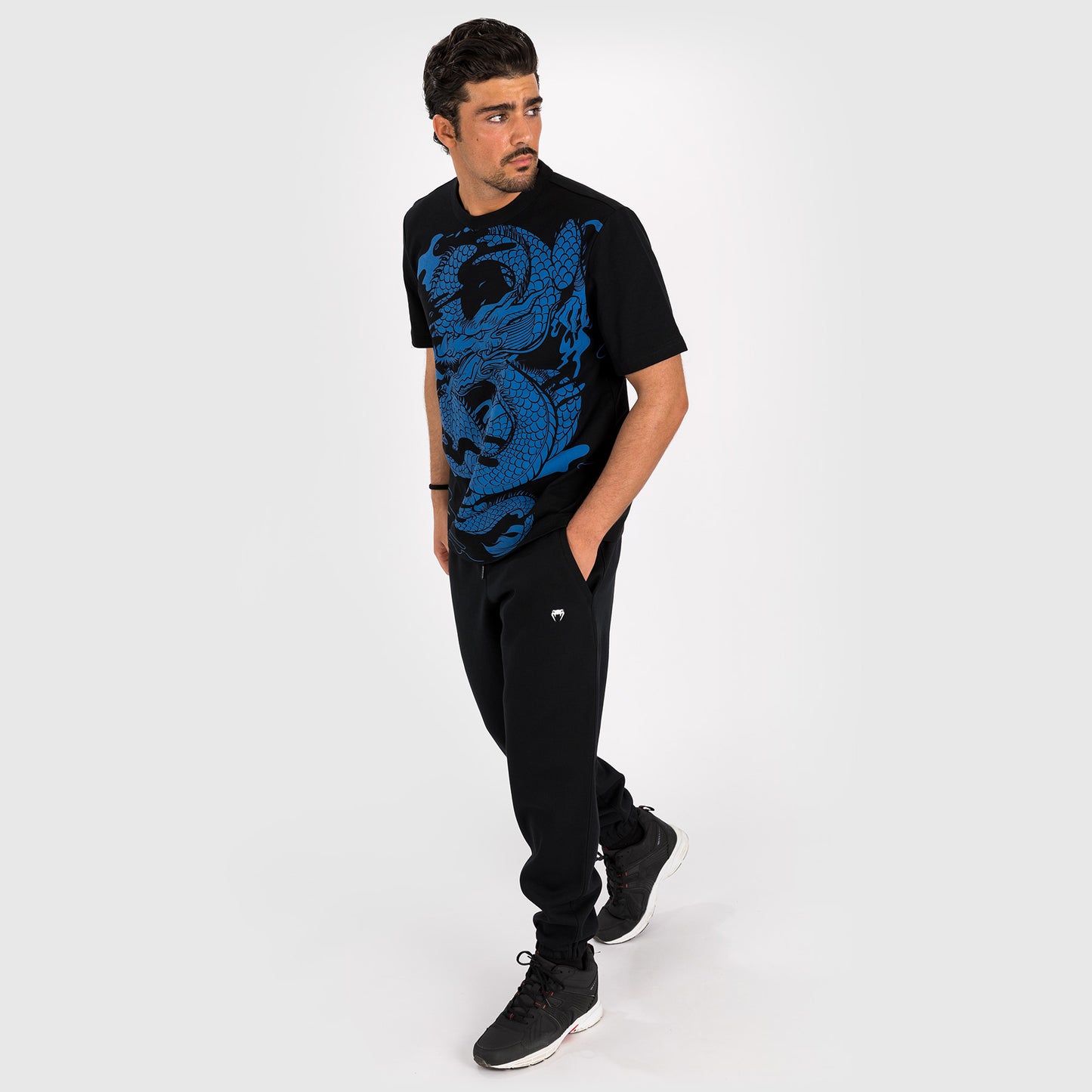 Venum Dragon's Flight Herren T-Shirt - Mitternachtsblau