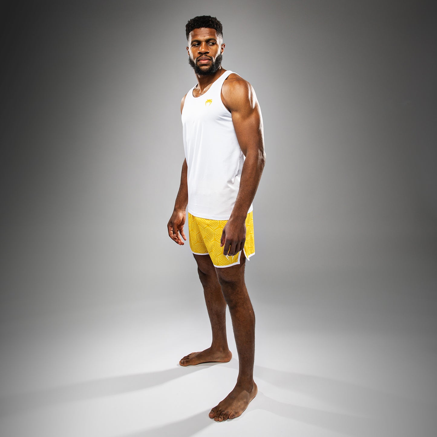 Venum Octane Tank Top - Weiß/Vibrant Gelb