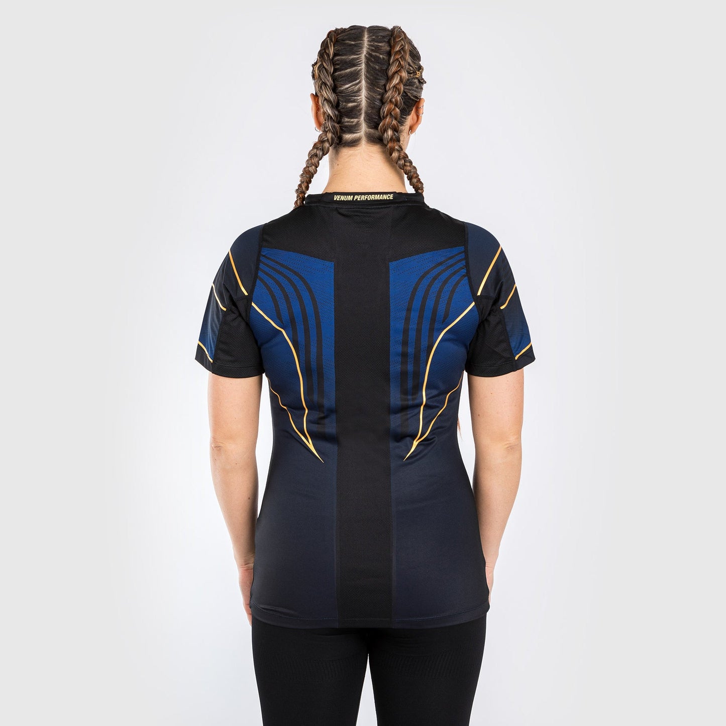 UFC Venum Personalisiertes authentisches Fight Night 2.0 Walkout-Trikot für Frauen – Midnight Edition - Champion