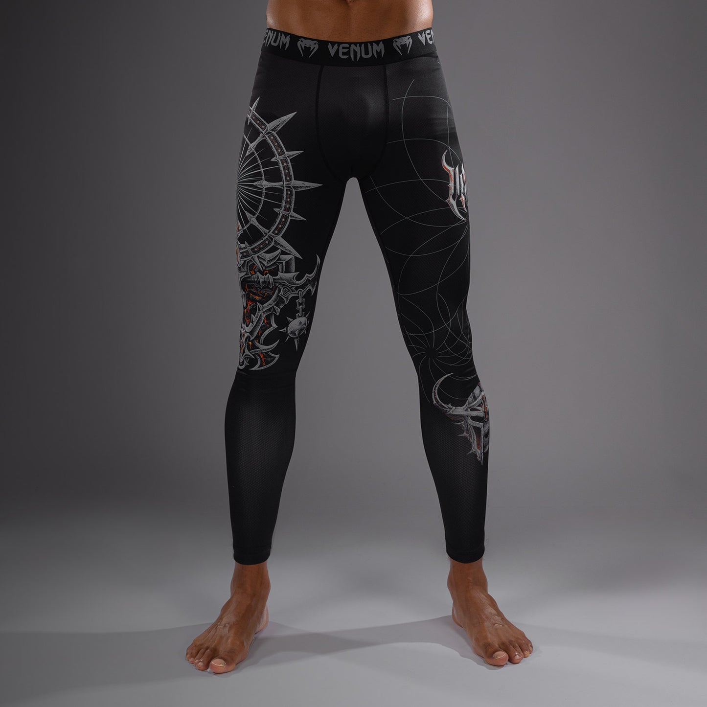 Venum Gladiator 5.0 Herren Spats - Schwarz/Silber