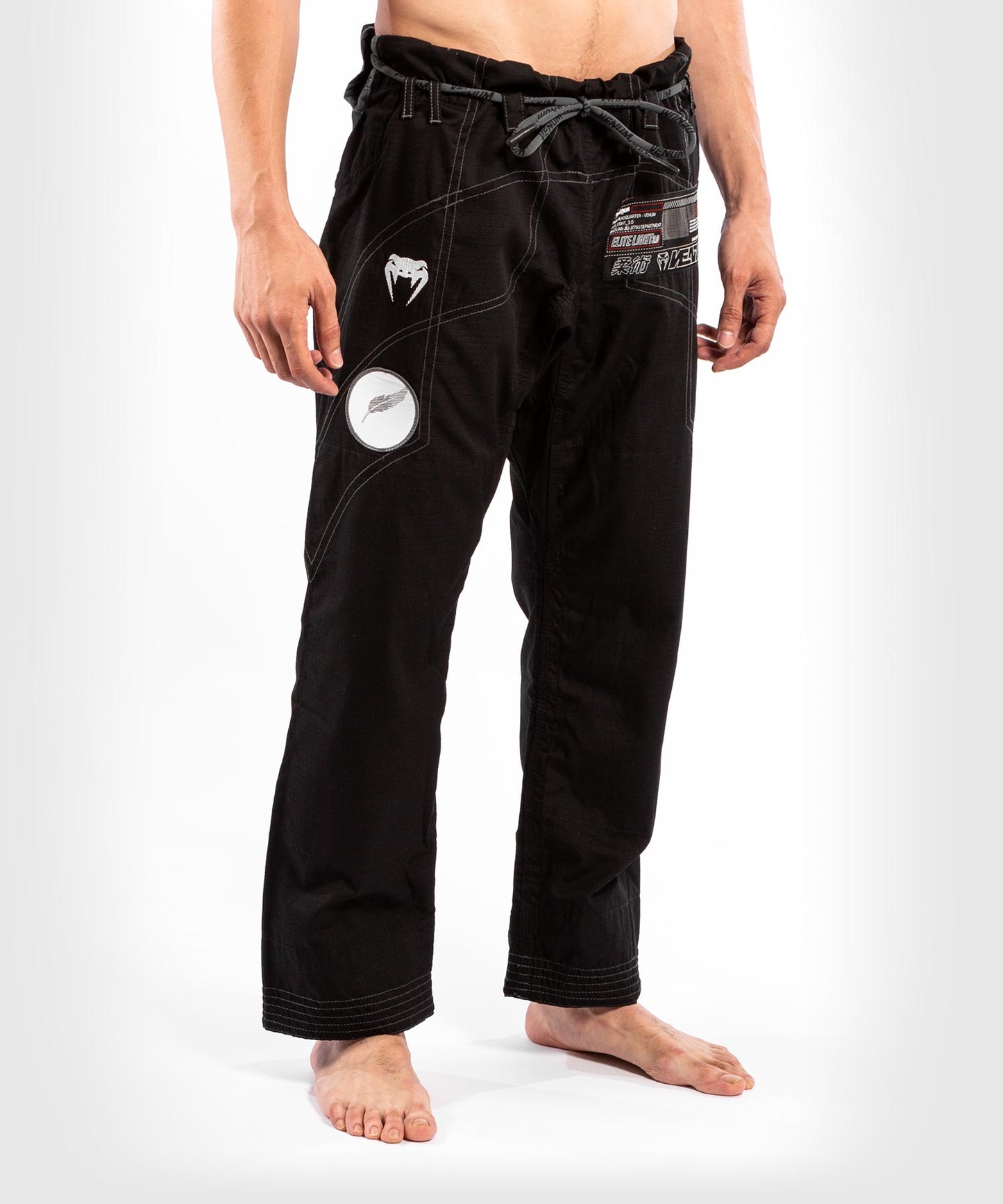 Venum Elite 3.0 Light BJJ Kimono - Schwarz