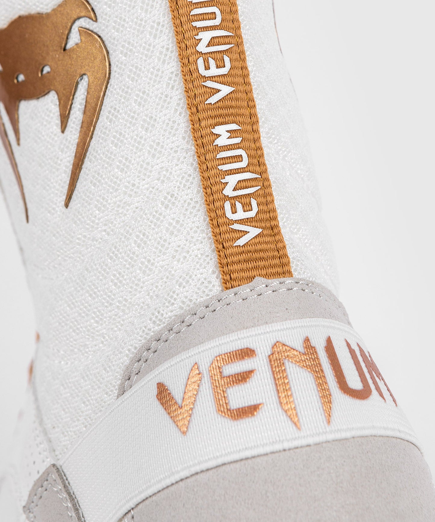 Venum Elite Boxschuh - Weiß/Gold