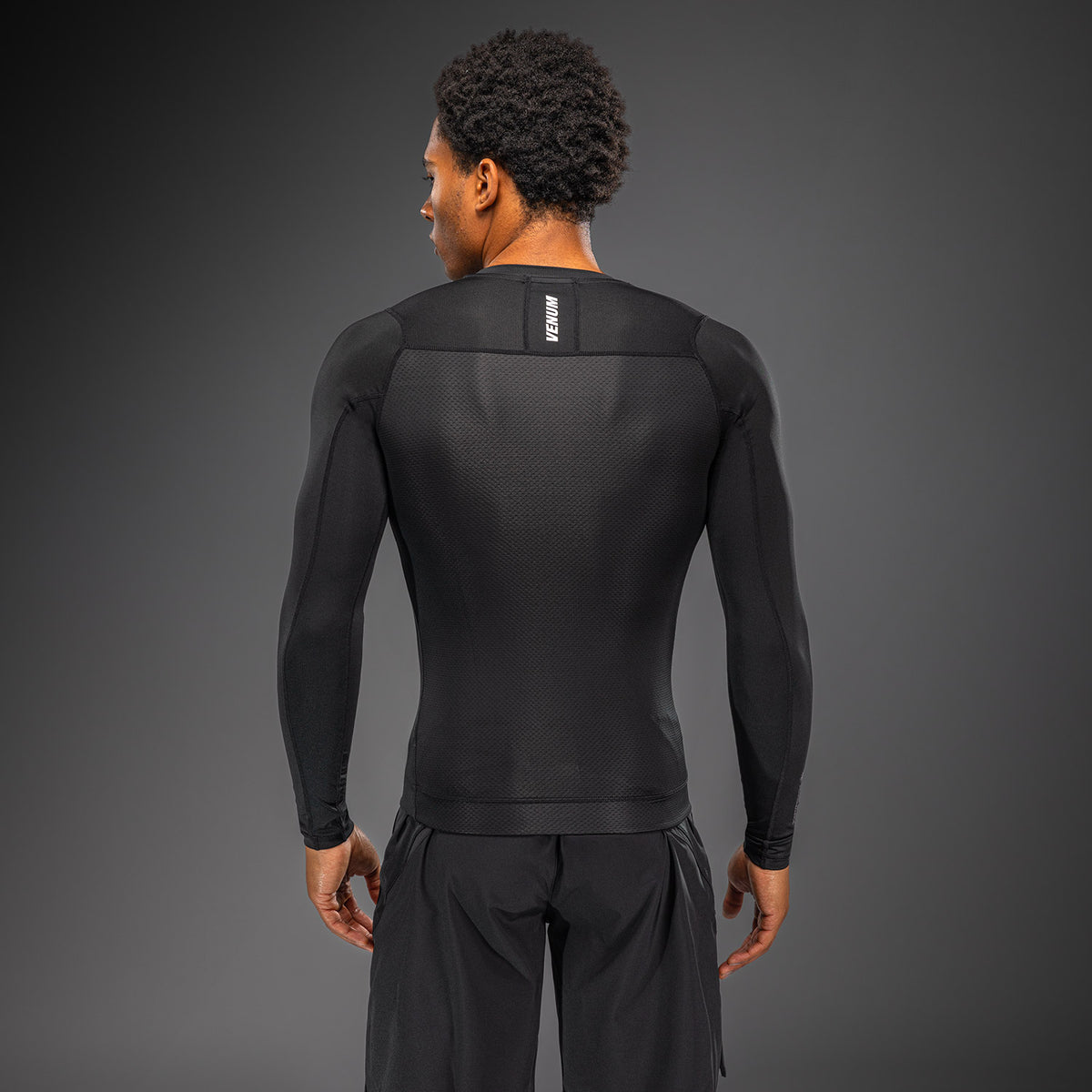 Venum G-Fit Scale Langarm-Rashguard - Schwarz