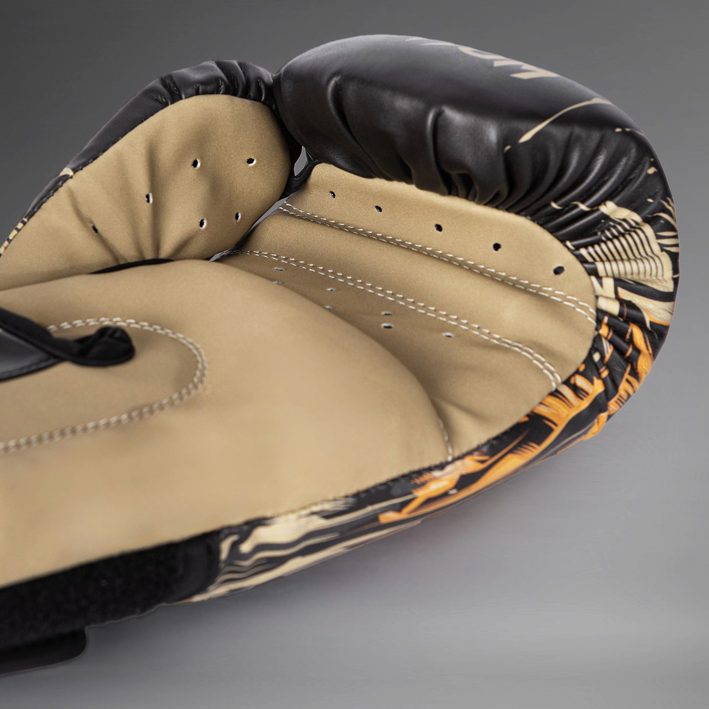 Venum Tiger Boxhandschuhe - Schwarz/Neonorange