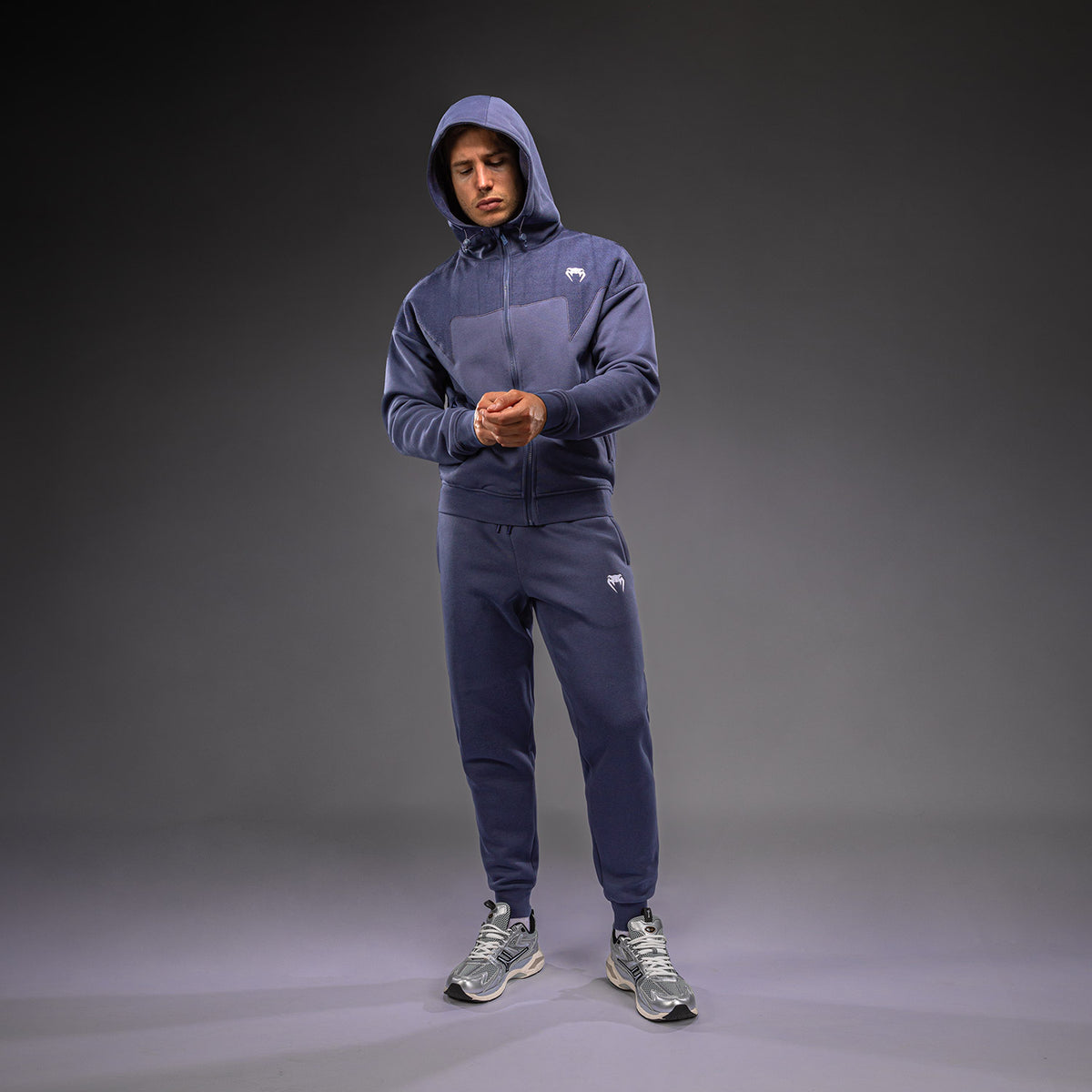 Venum Attack Fleece & Weave Trainingsjacke - Blau
