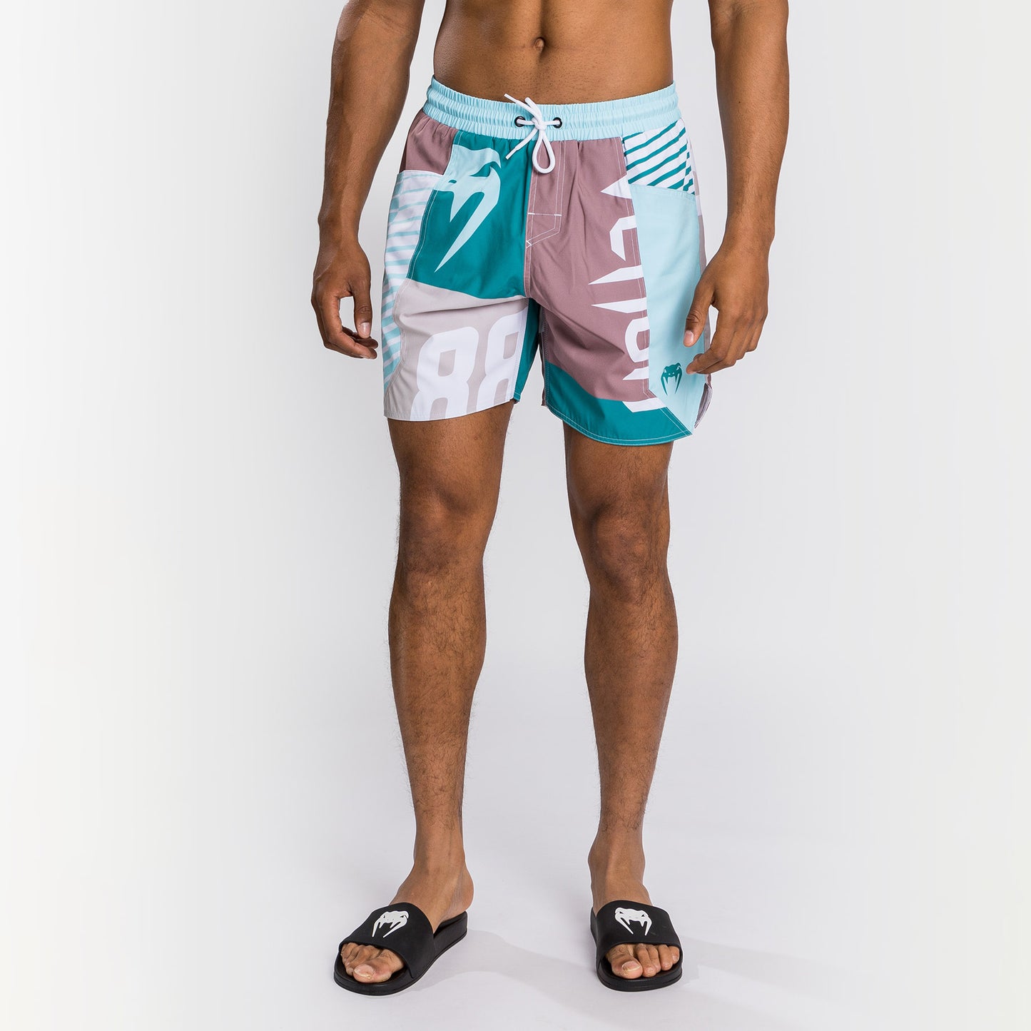 Venum Summer 88 Boardshorts - Clearwater/Mozaic Blue