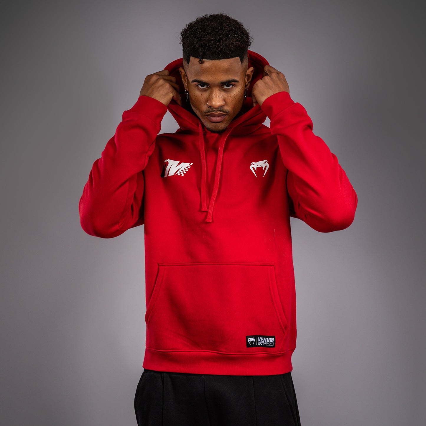 Venum Motorsport Hoodie - Rennrot