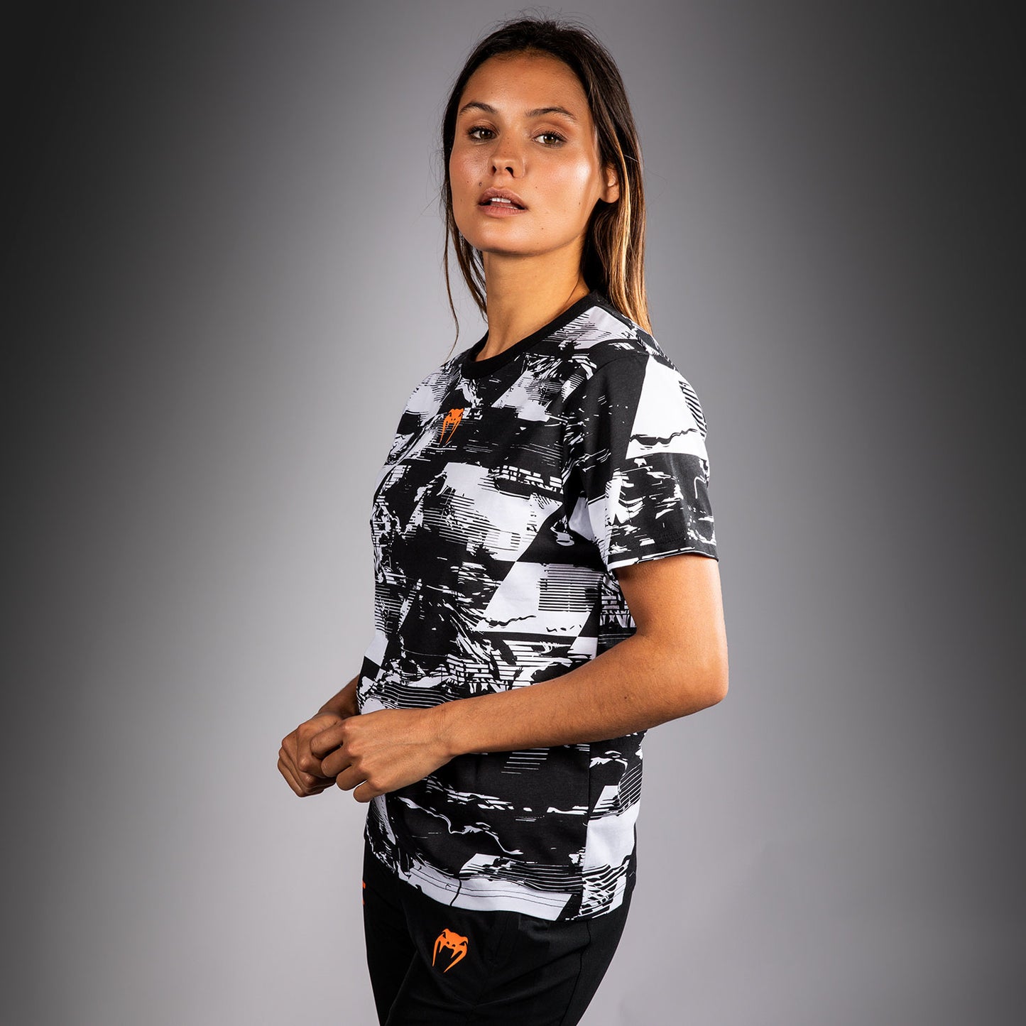 UFC Zenith by Venum Authentic Fight Week Kurzarm T-Shirt Damen - Weiß