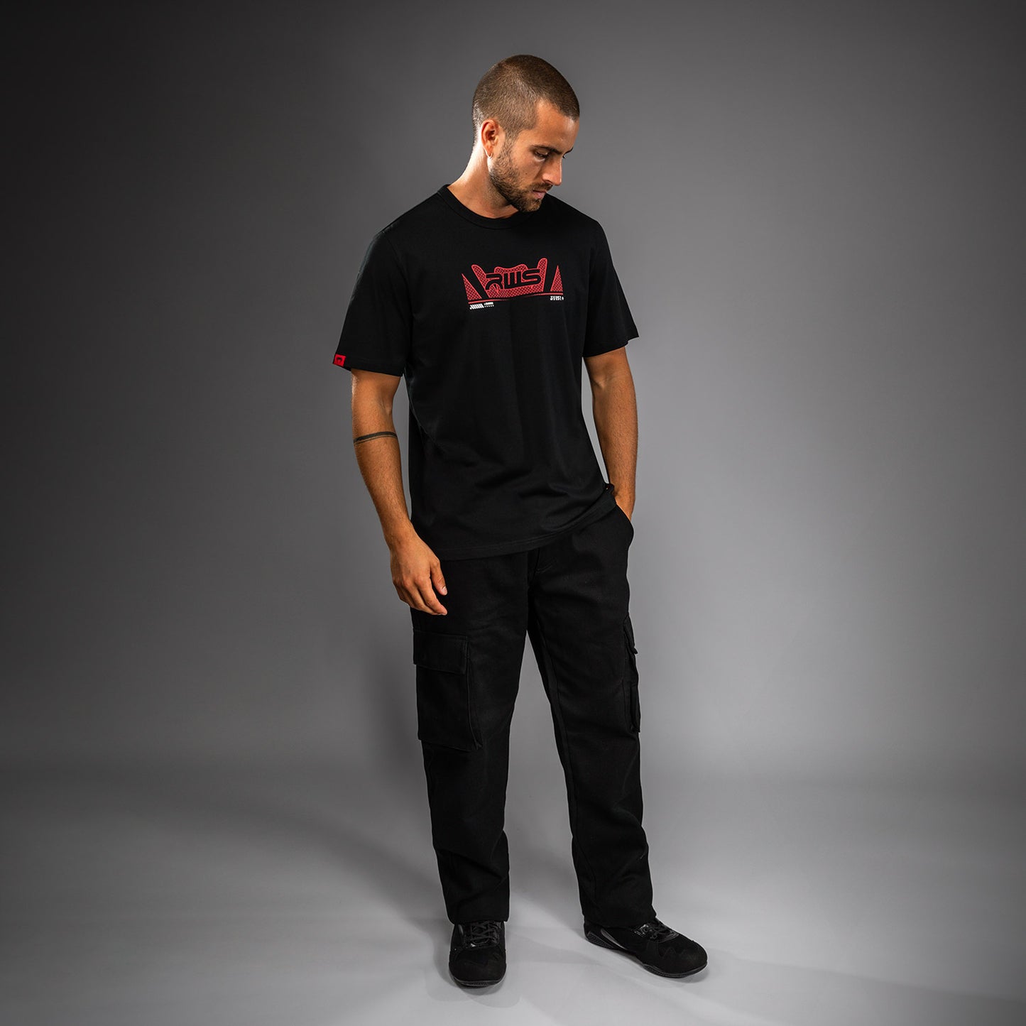 Venum x RWS 2.0 T-Shirt – Schwarz/Rot
