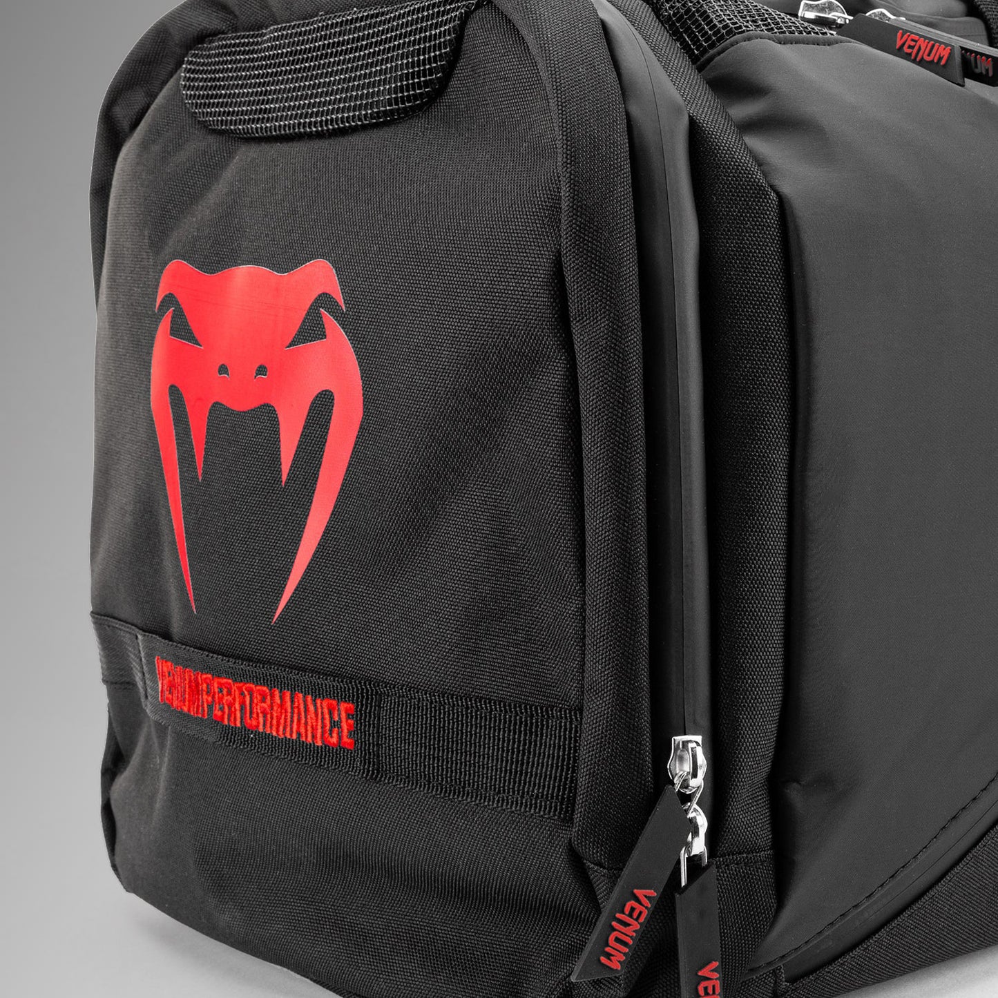 Venum Trainer Lite Evo Sporttasche (48L) – Schwarz/Rot