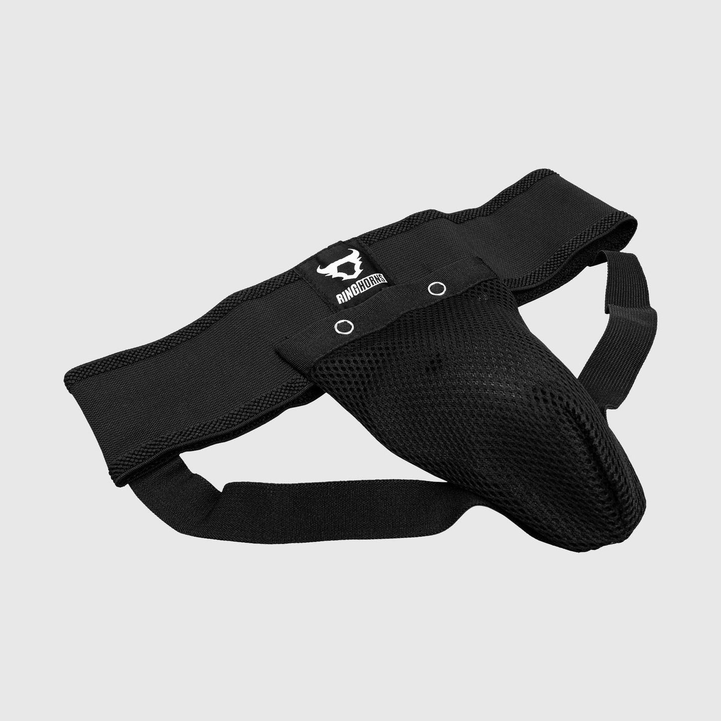 Ringhorns Charger by Venum Kids Tiefschutz und Suspensorium – Schwarz