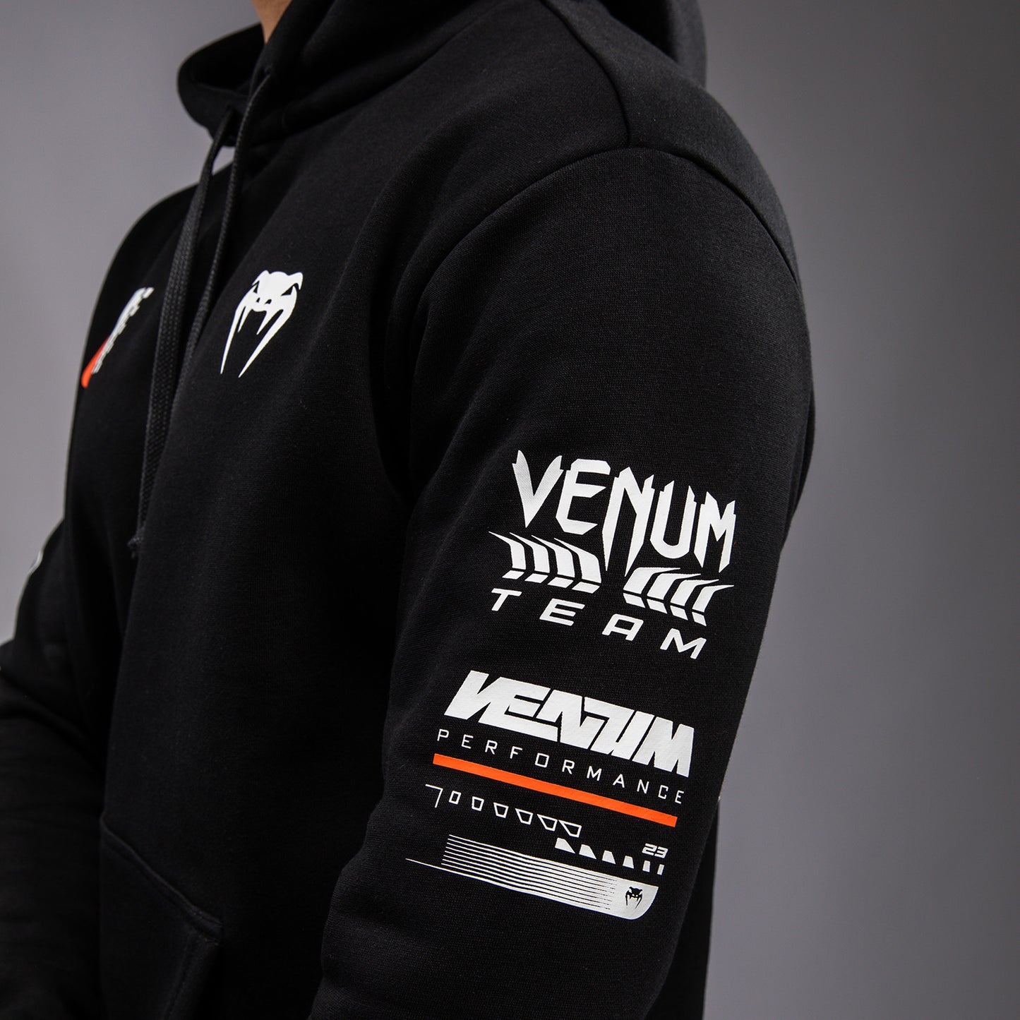 Venum Motorsport Hoodie - Tiefschwarz
