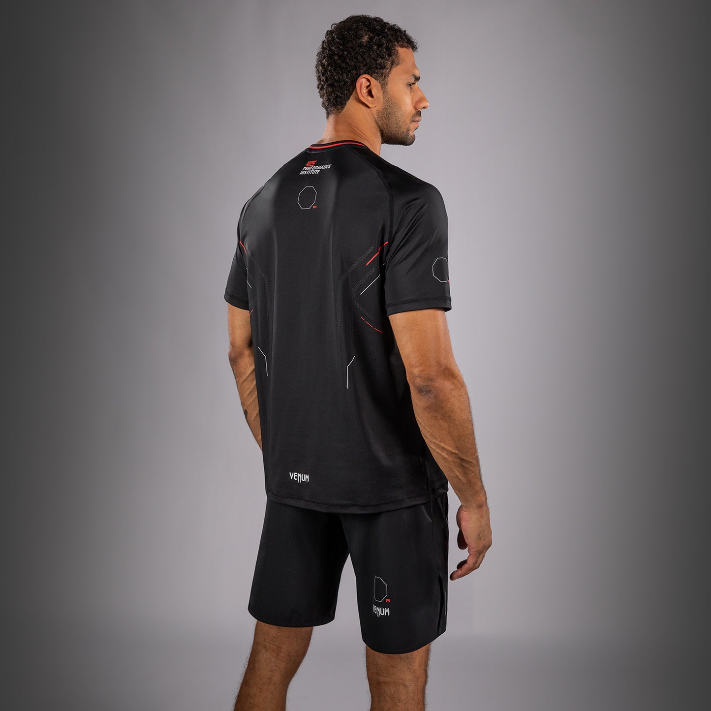Venum UFC PI 3.0 Dry-Tech-T-Shirt – Schwarz
