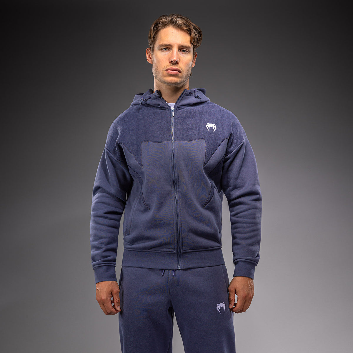 Venum Attack Fleece & Weave Trainingsjacke - Blau