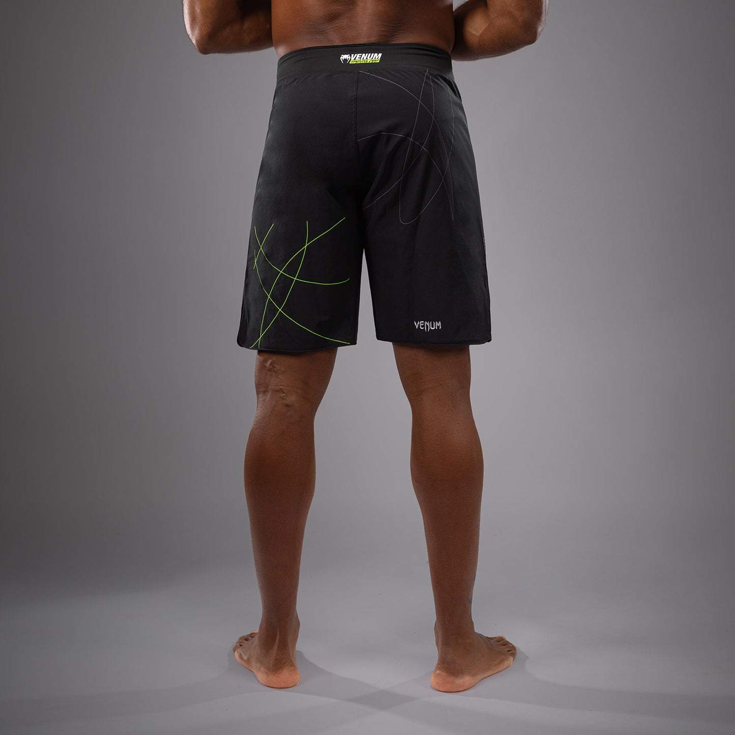 Venum Training Camp 4.0 Fight Shorts - Schwarz/Neongrün