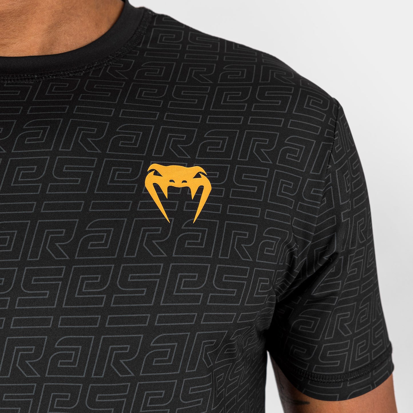 Venum x Ares Herren Dry-Tech T-shirt - Schwarz/Gold