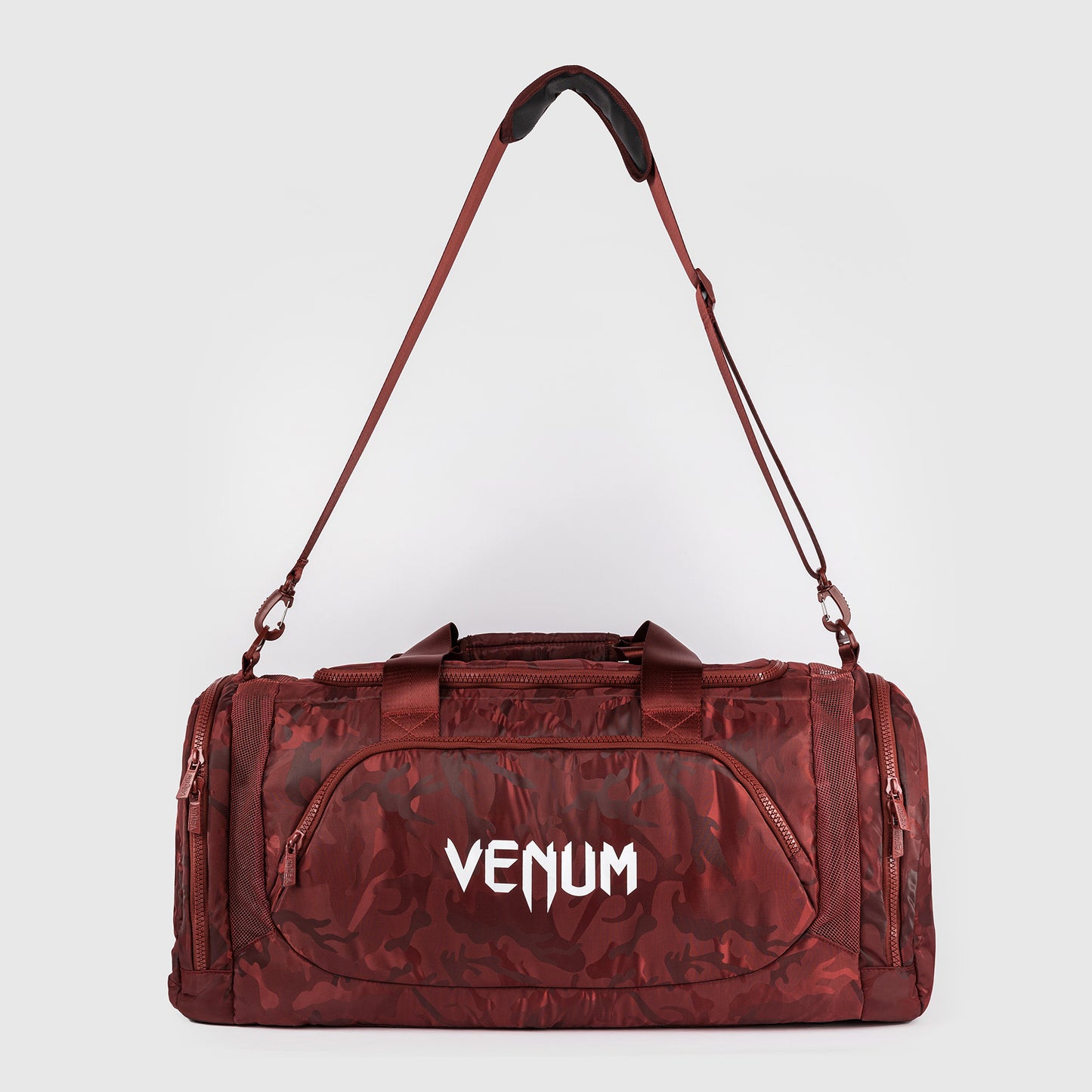 Venum Trainer Lite Sports Bags - Camo/Burgundy