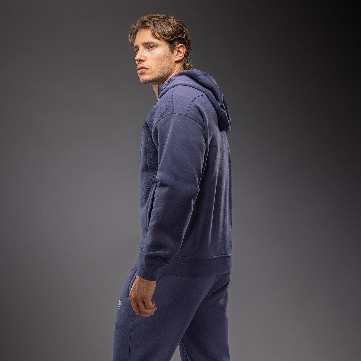 Venum Attack Fleece & Weave Trainingsjacke - Blau