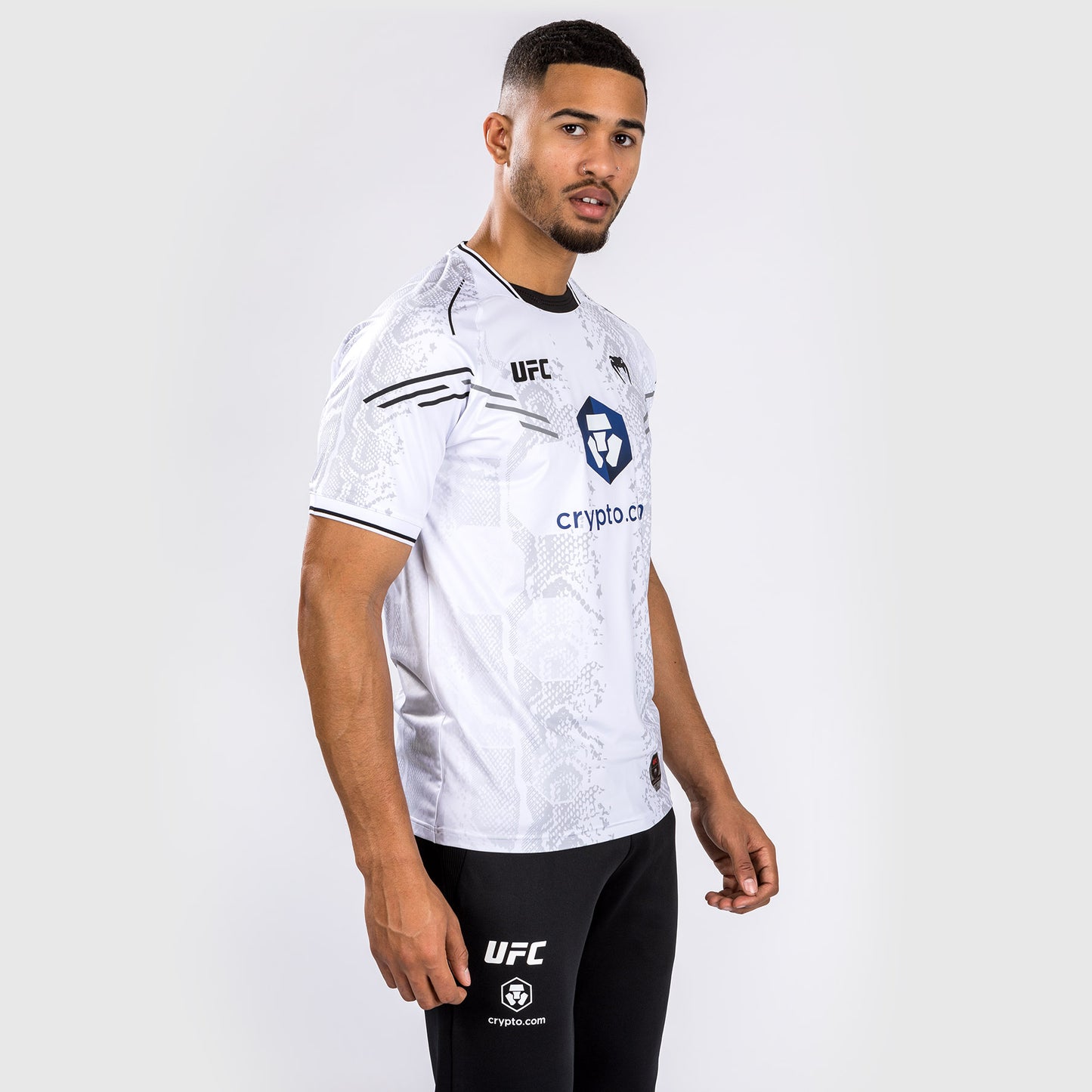 UFC Adrenaline von Venum personalisierte authentic Fight Night Männer Walkout Jersey - weiß