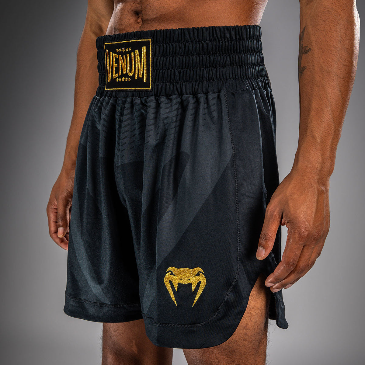 Venum Attack Boxshorts - Schwarz/Gold