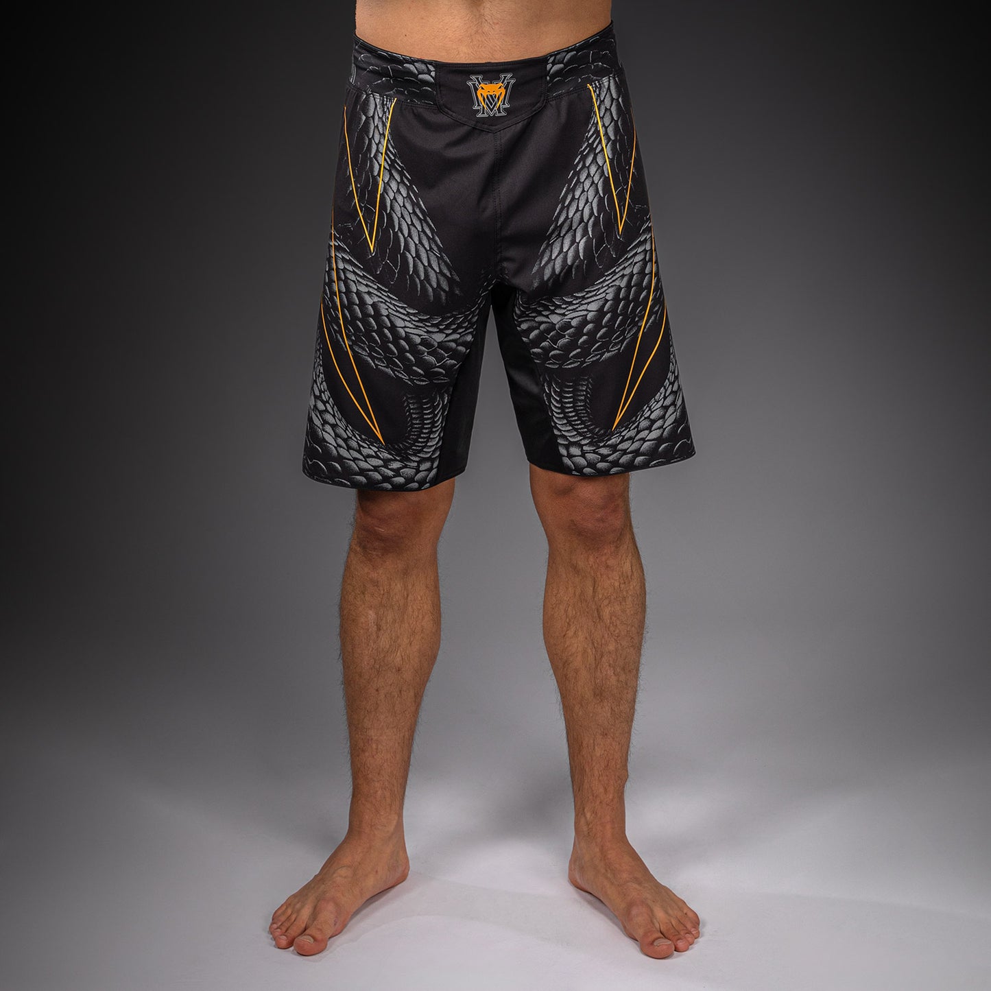 Venum Matupa Fightshorts - Schwarz/Grau/Gold