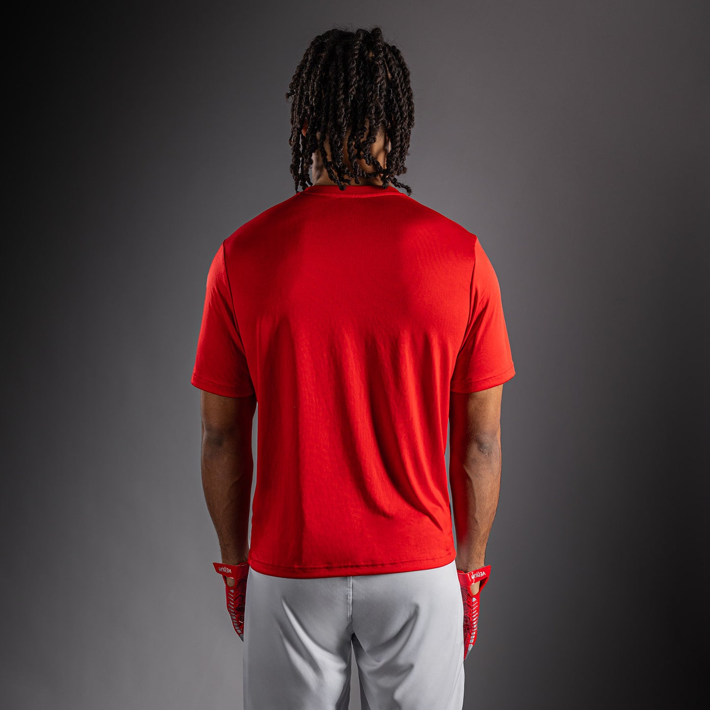 Venum Lineup Performance Kurzarm T-Shirt - Rot/Weiß
