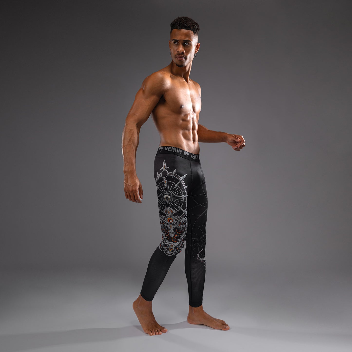 Venum Gladiator 5.0 Herren Spats - Schwarz/Silber