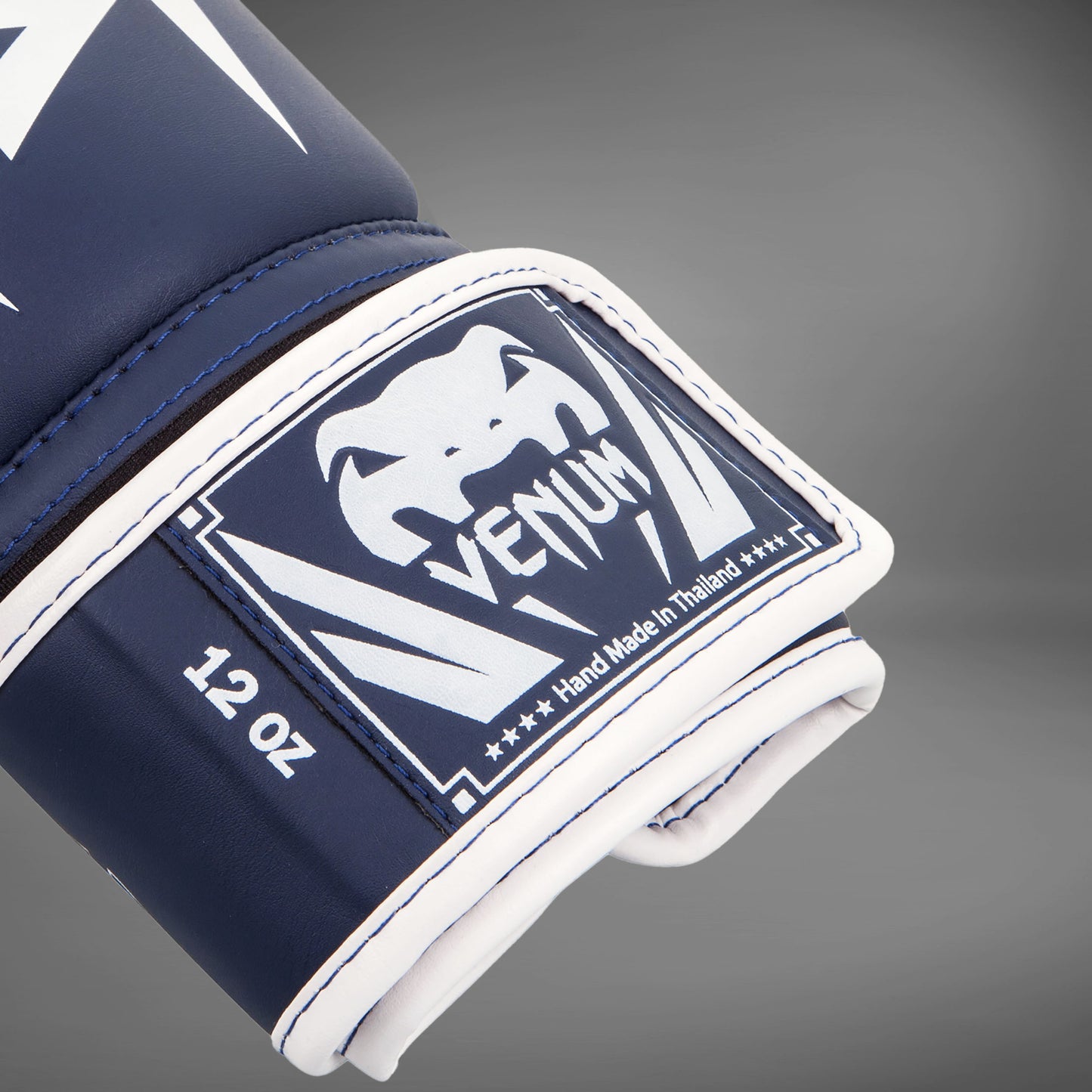 Venum Elite Boxhandschuhe - Weiß/Marineblau
