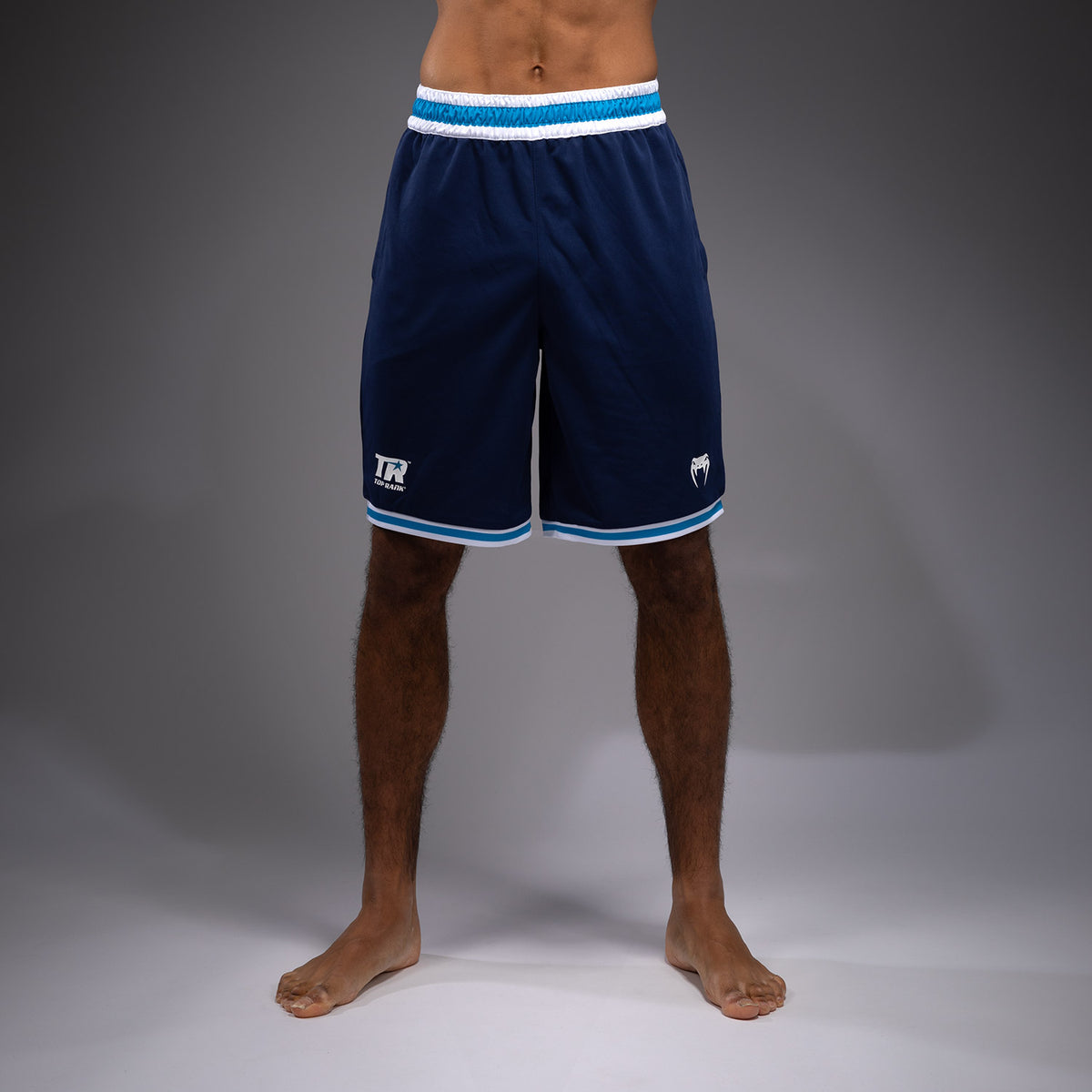 Venum x Top Rank Original Herren Basketballshorts - Marineblau