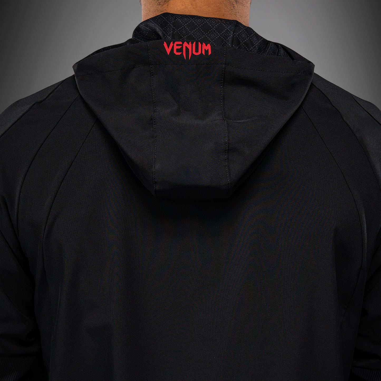 Venum x Roger Gracie Signature Jacke mit Reißverschluss - Schwarz/Rot