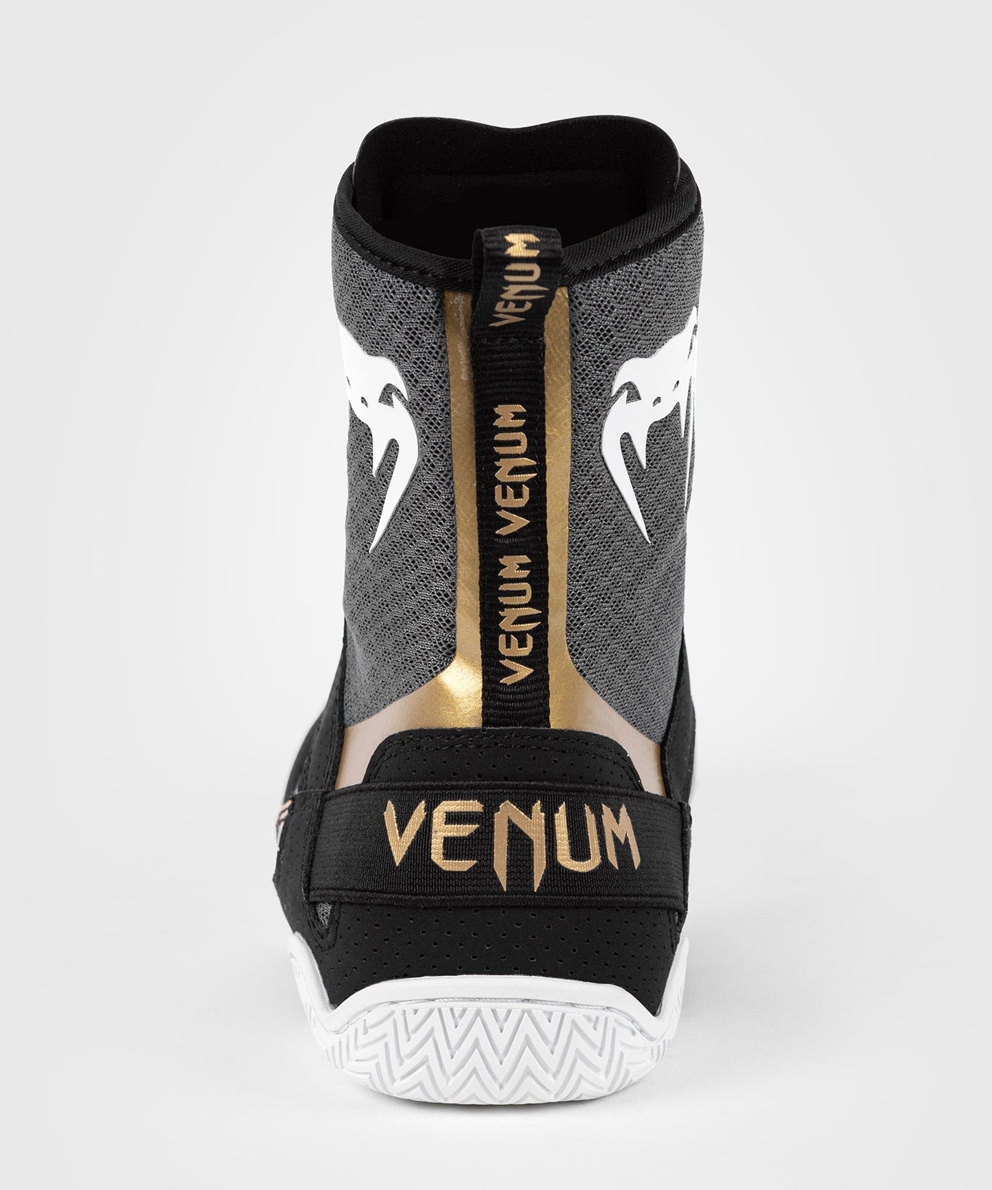 Venum Elite Boxing Schuhe - Schwarz/Weiß/Gold