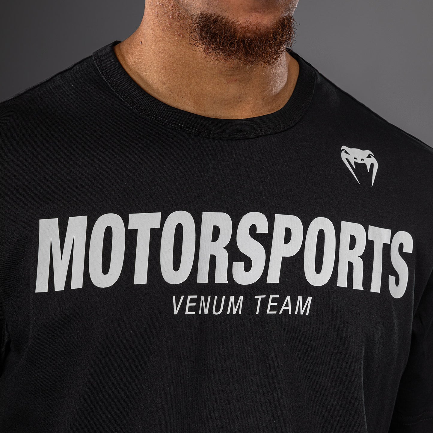 Venum Motorsports VT T-Shirt – Schwarz/Weiß