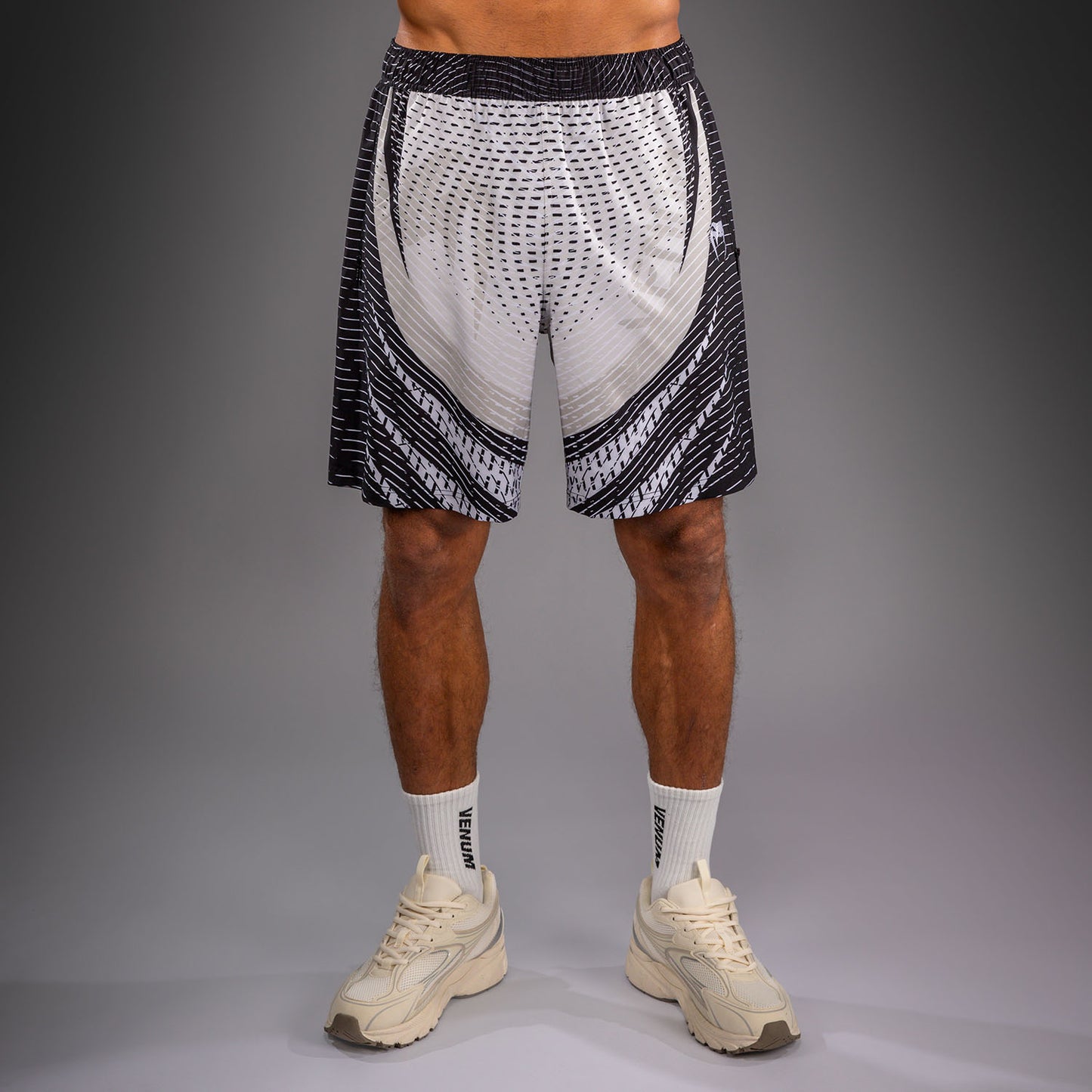 Venum Galactic 3.0 Trainingsshorts - Cremeweiß/Schwarz