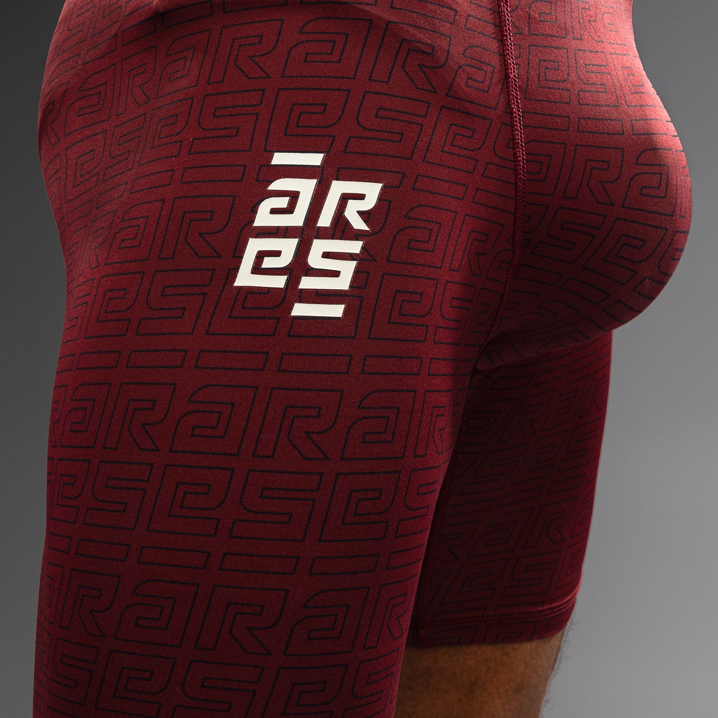 Venum x Ares Herren Vale Tudo Shorts - Burgunder