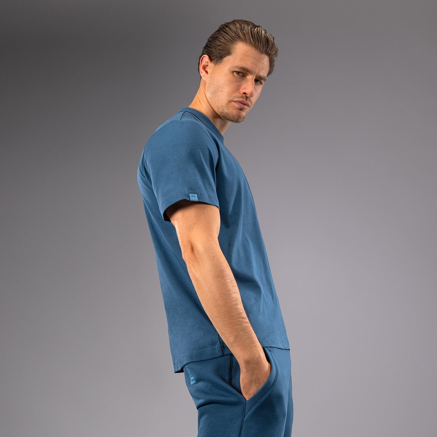 Venum Silent Power T-Shirt - Pfau Blau