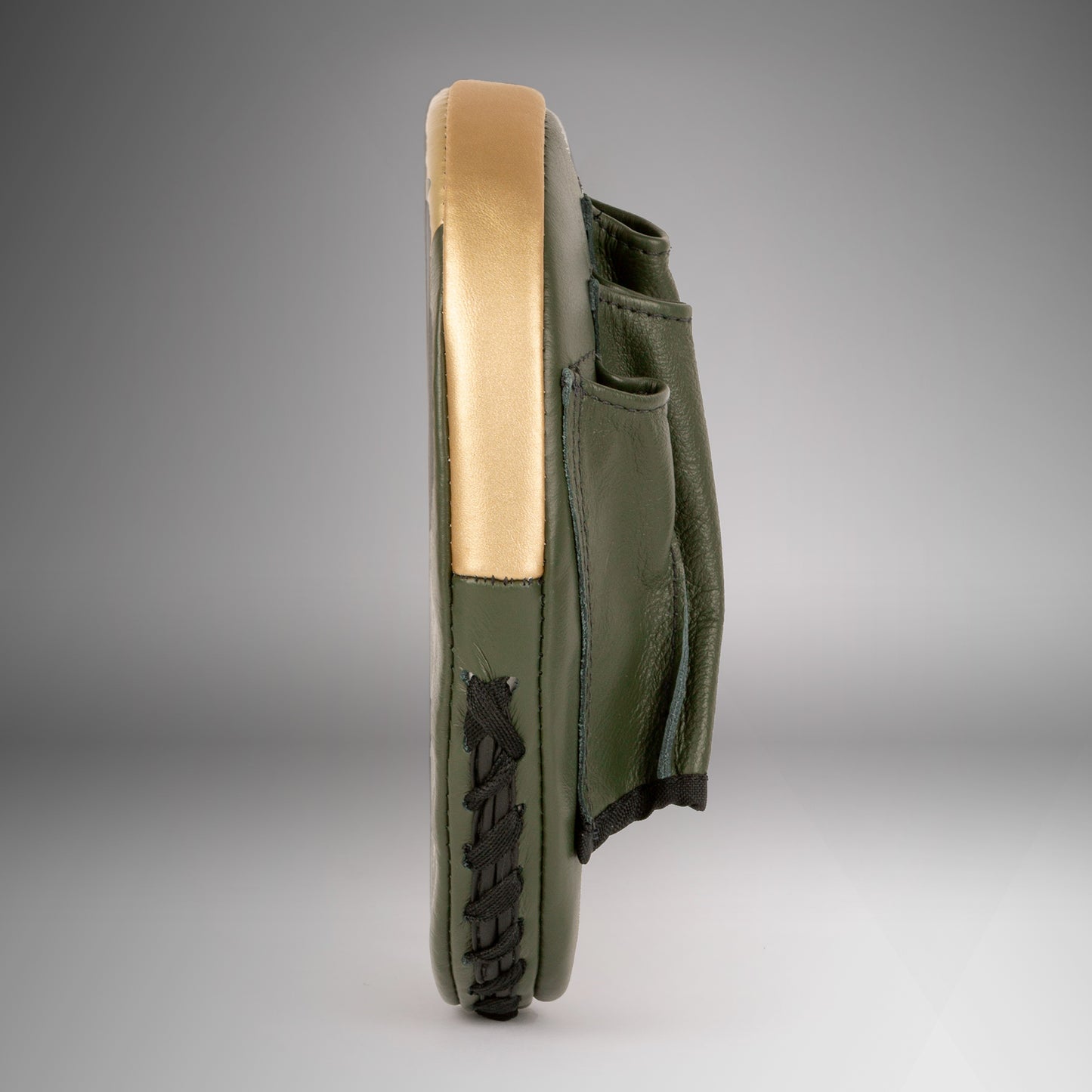 Venum Pro Boxing Big Handpratzen - Khaki/Gold
