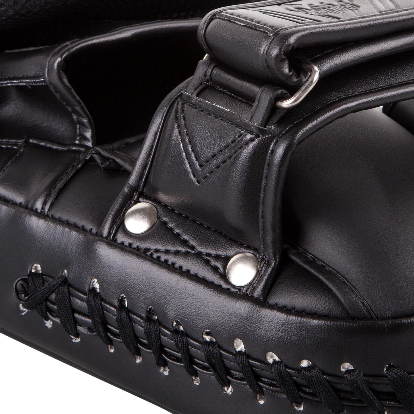 Venum Elite Big Handpratzen - Schwarz/Schwarz (Paar)