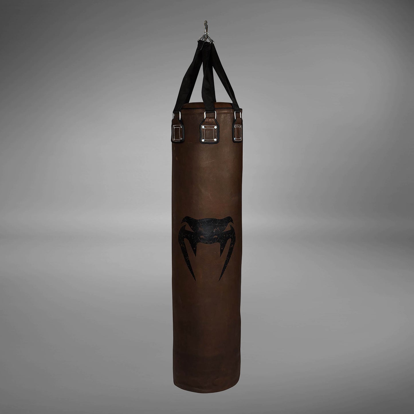 Venum Vintage Boxsack - Braun - Gefüllt - Rindsleder