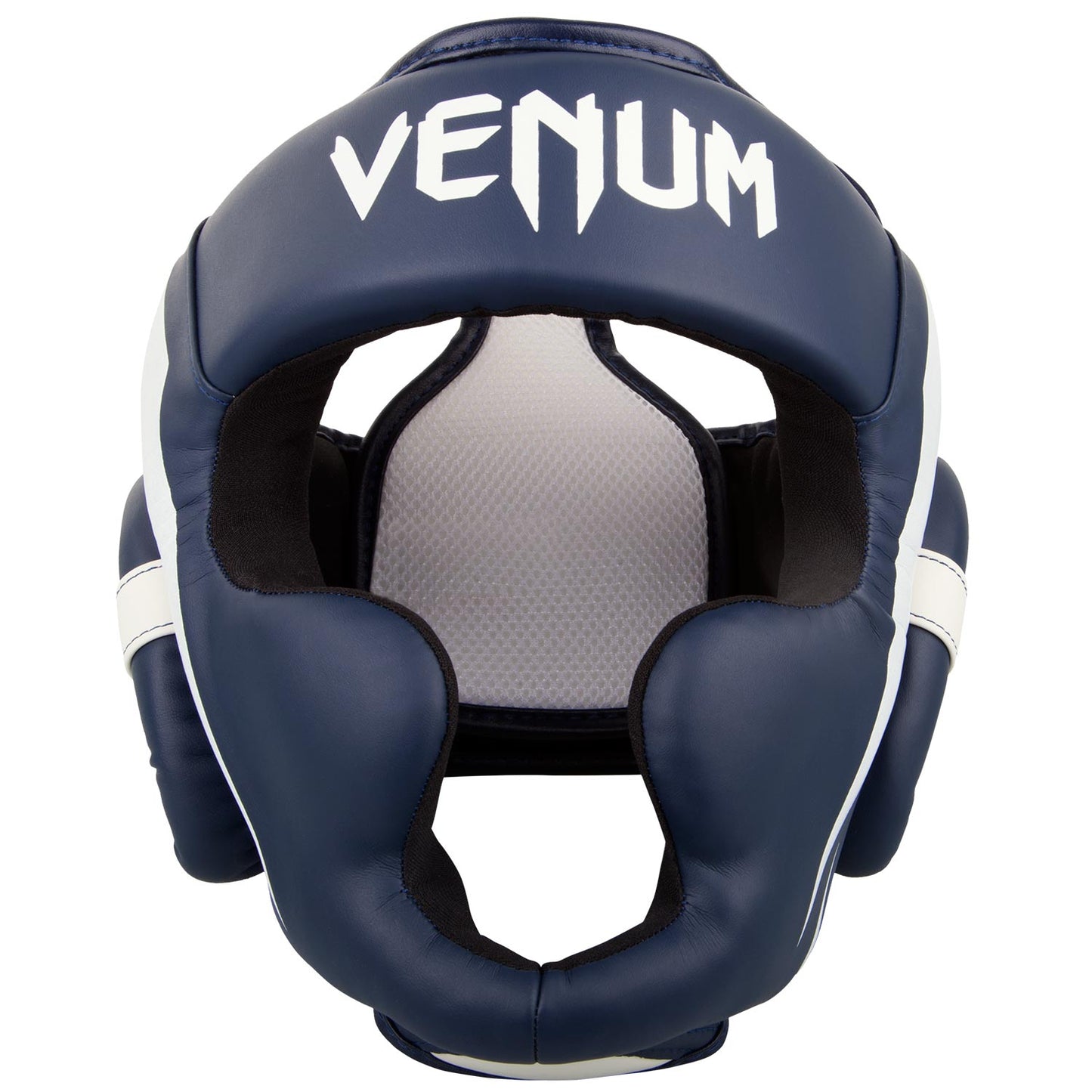 Venum Elite Kopfschutz-Weiß/Marineblau