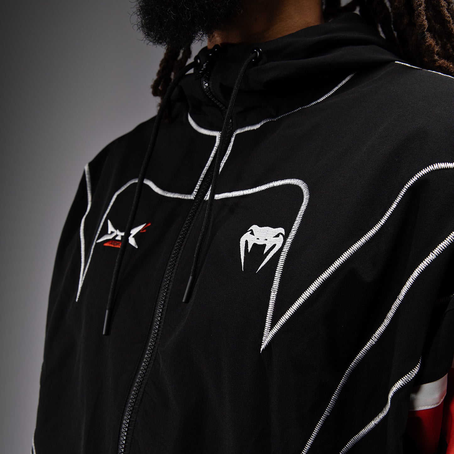 Venum x DTR Fight Attack 90 Trainingsanzugjacke - Schwarz/Orange