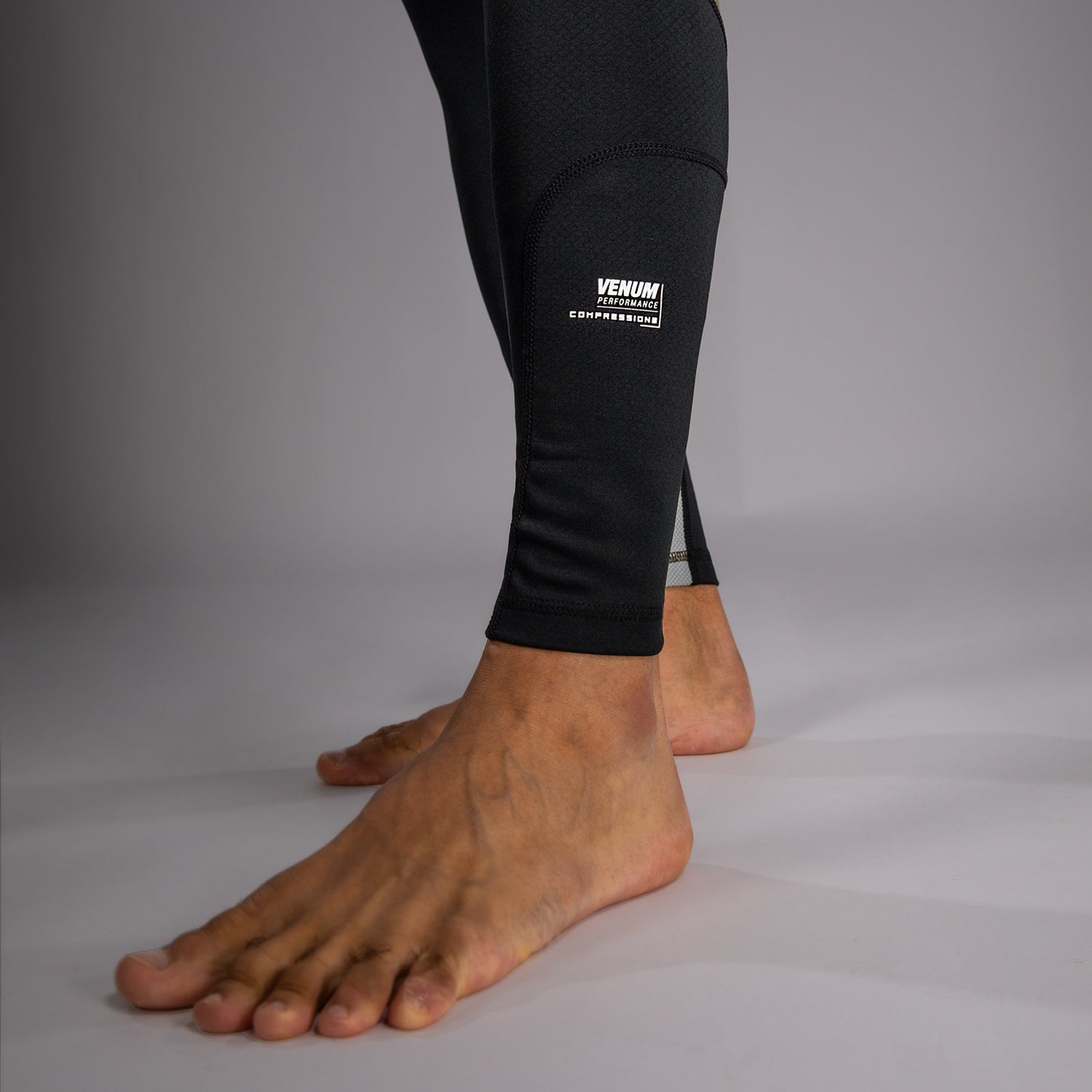 Venum Adrenaline Spats – Schwarz/Silbergrau