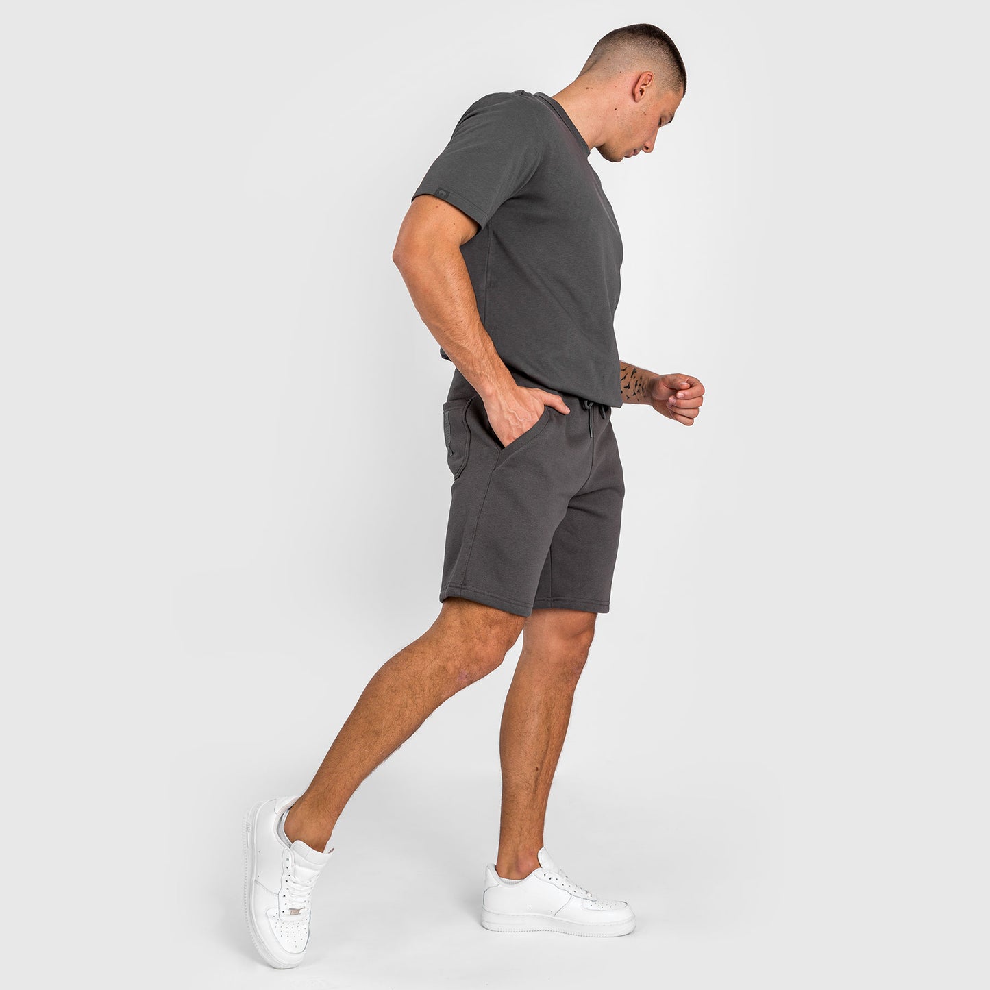 Venum Silent Power Baumwoll-Short - Grau