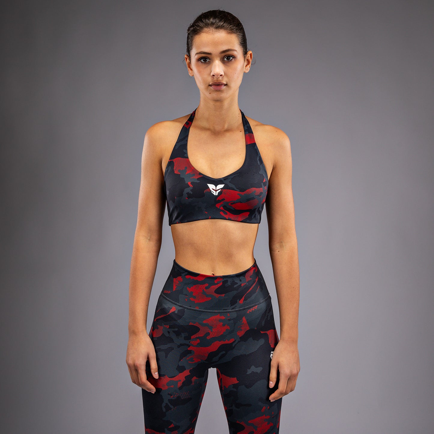 Venum x Sophia Rose Damen Sport-BH - Urban Red Camo