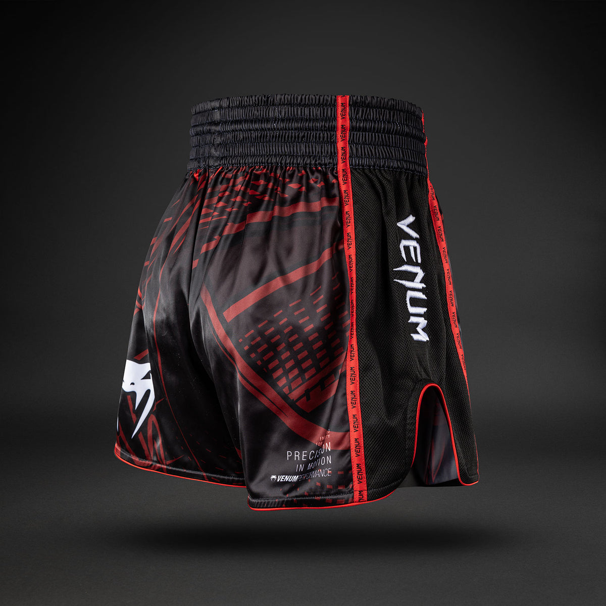 Venum Crimson Viper 2.0 Muay-Thai-Shorts - Schwarz/Rot