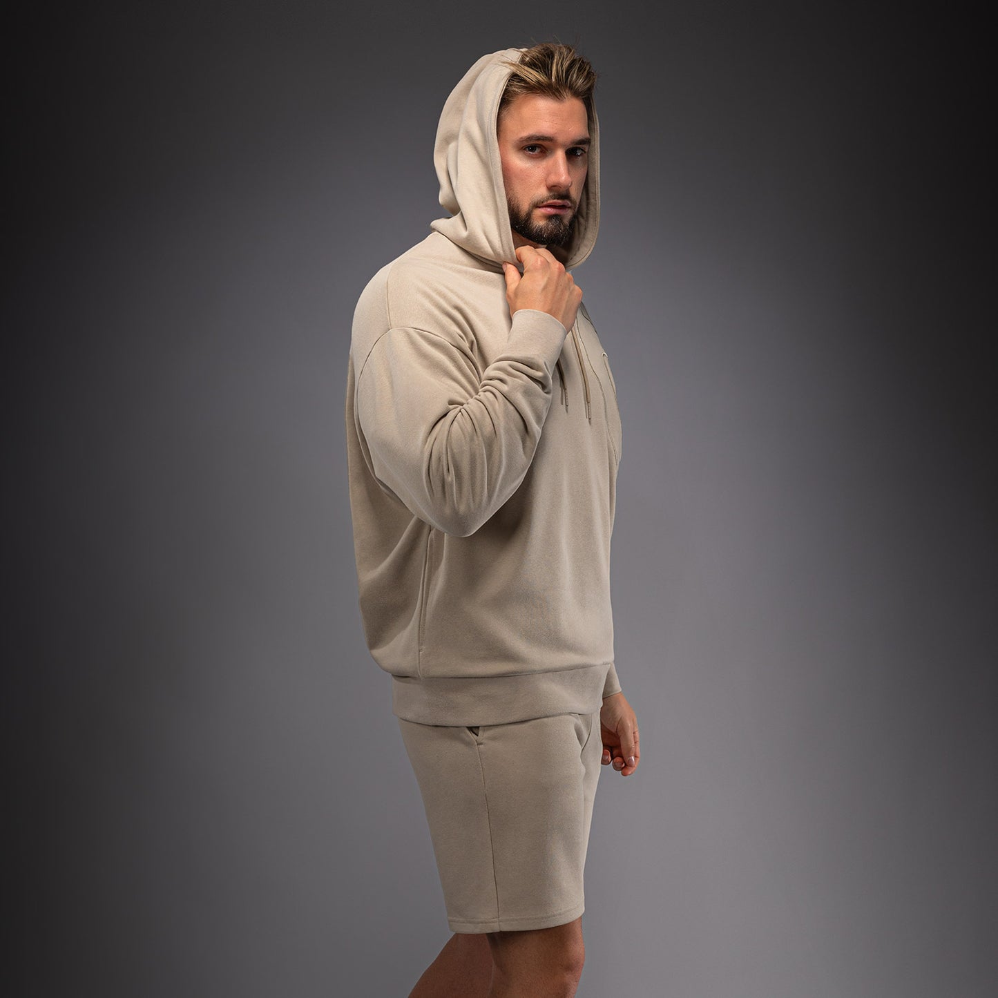 Venum Giant 3D Kapuzenpullover – Hellbeige