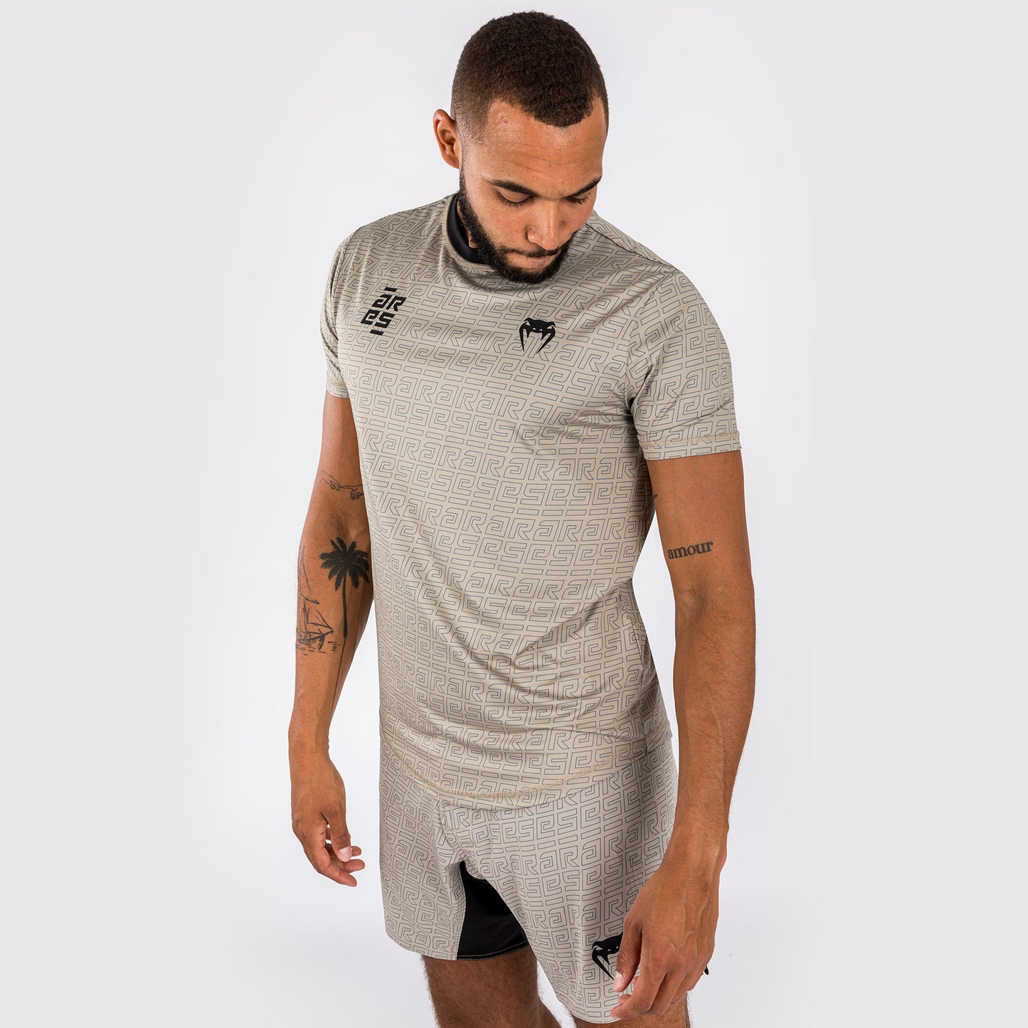 Venum x Ares 2.0 Dry Tech T-Shirt - Sand