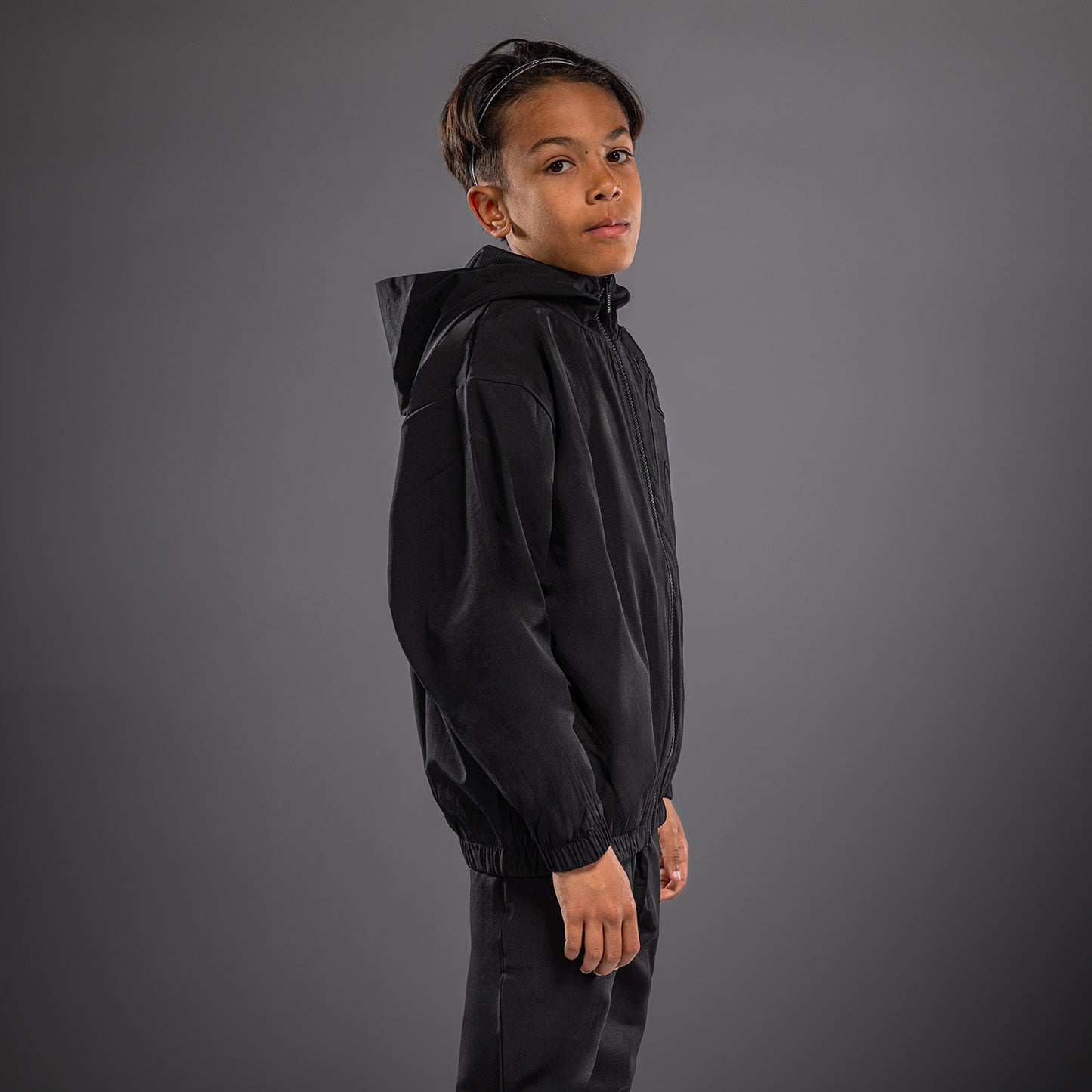 Venum Giant 3D Trainingsjacke für Kinder – Schwarz