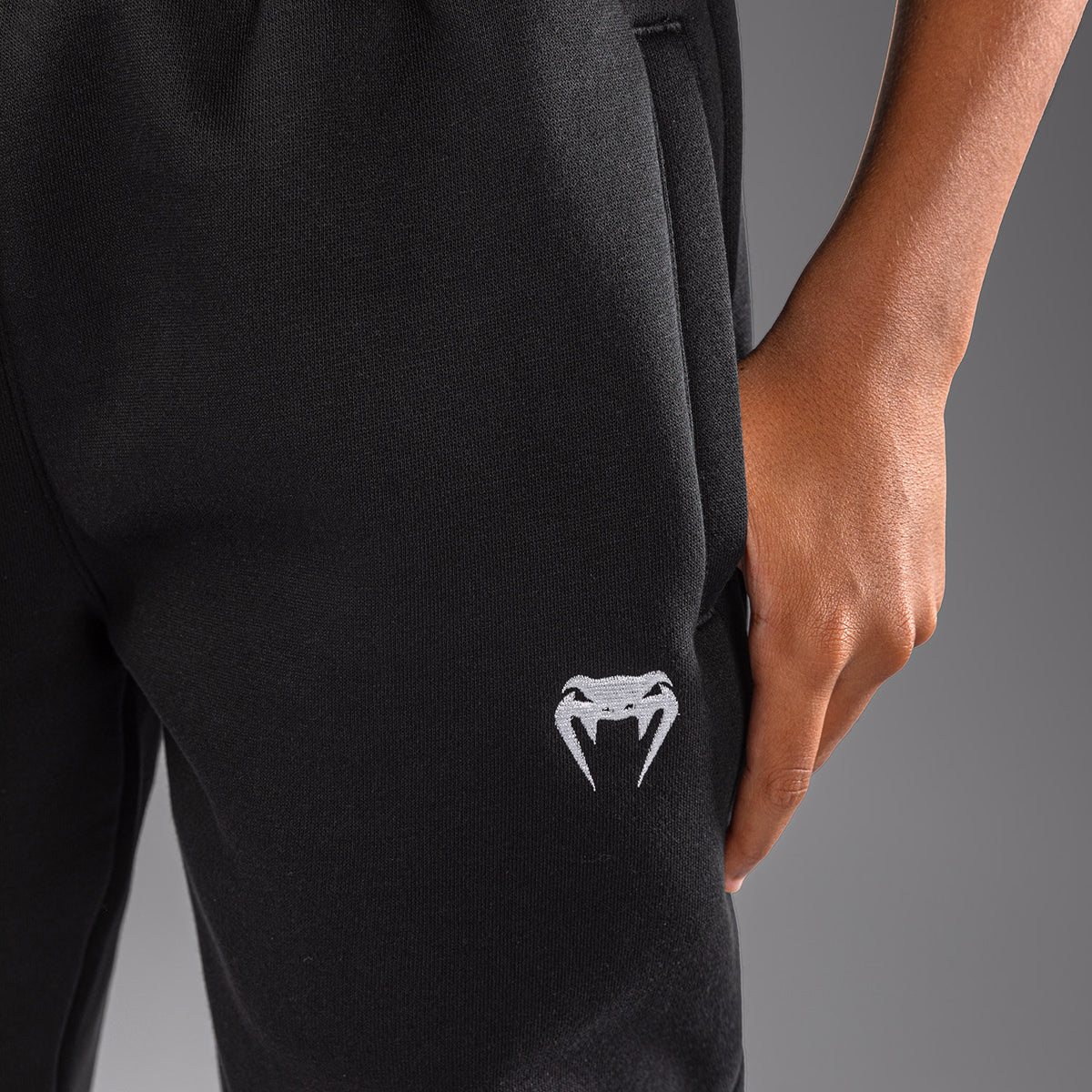 Venum Attack Fleece & Weave Kinder-Jogginghose - Schwarz