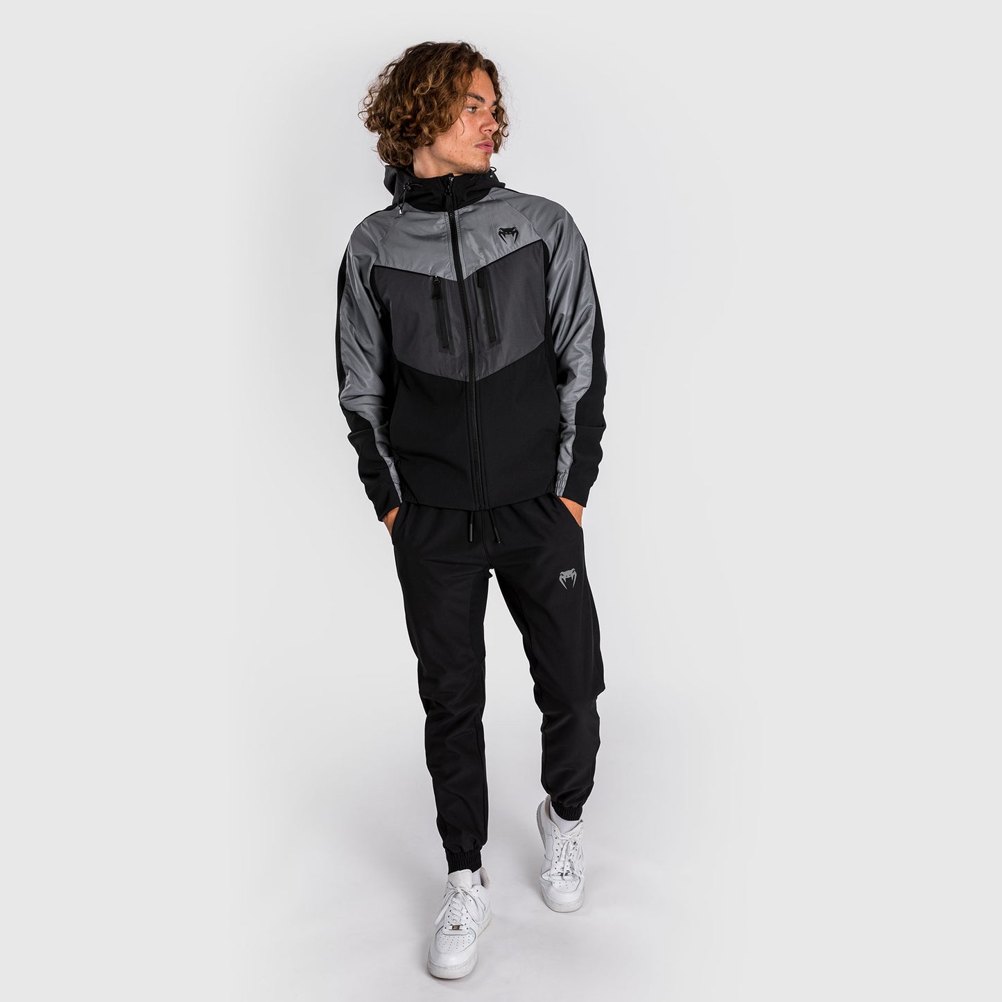 Venum Laser 3.0  Trainingsjacke - Schwarz/Grau